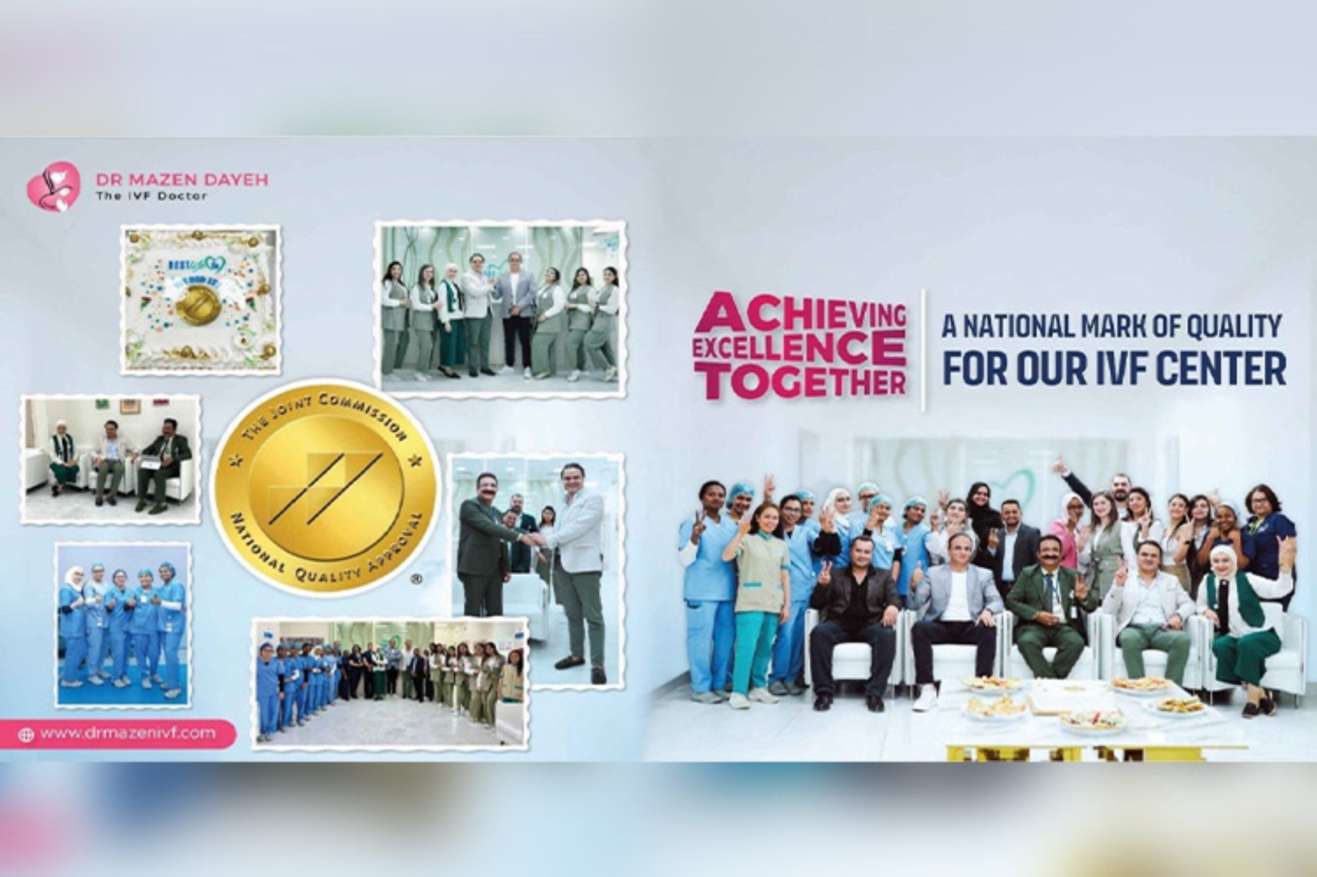 Dr. Mazen IVF Clinic reports success rates of up to 70%