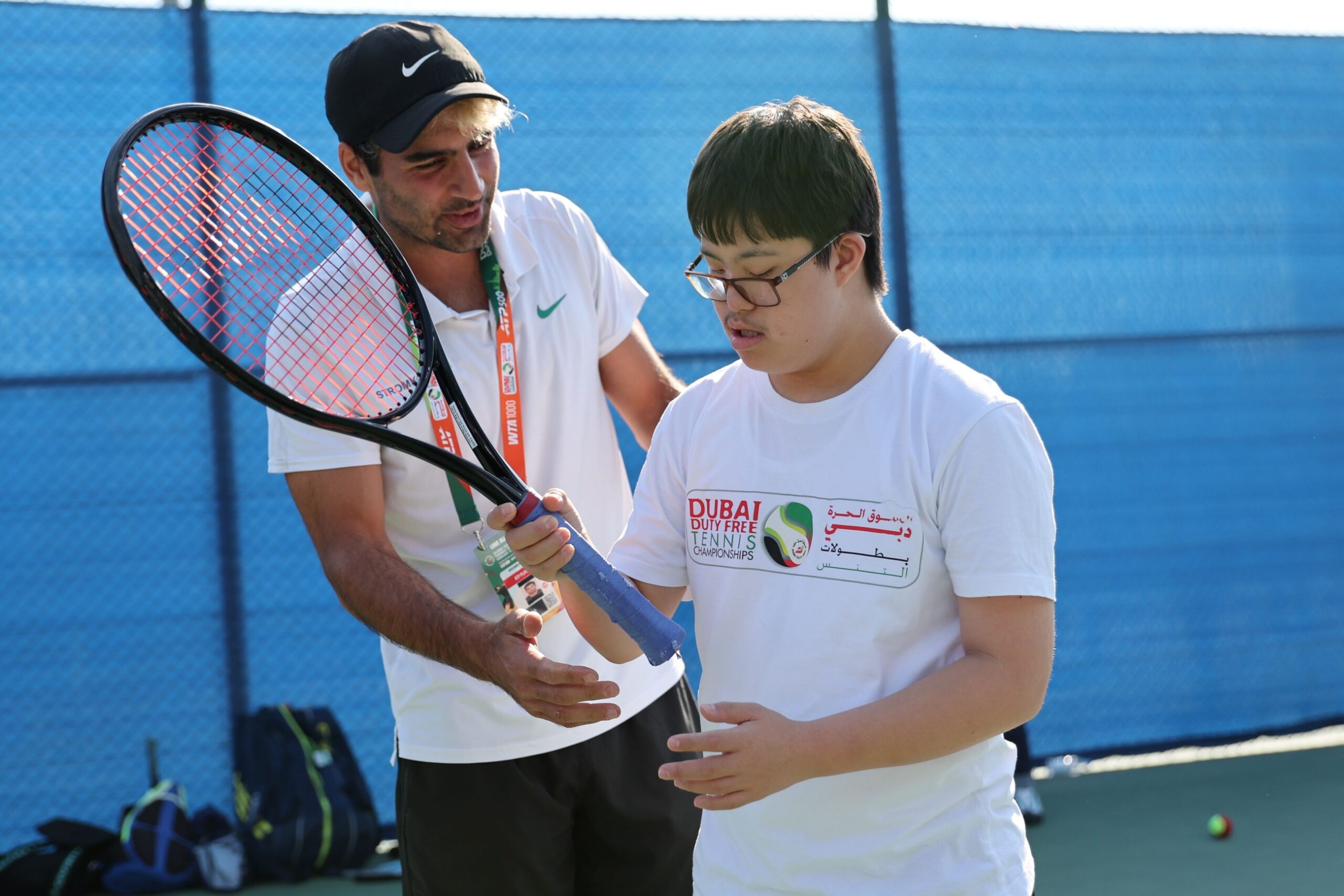 Hassan brings joy to Children of Determination at inclusive clinic