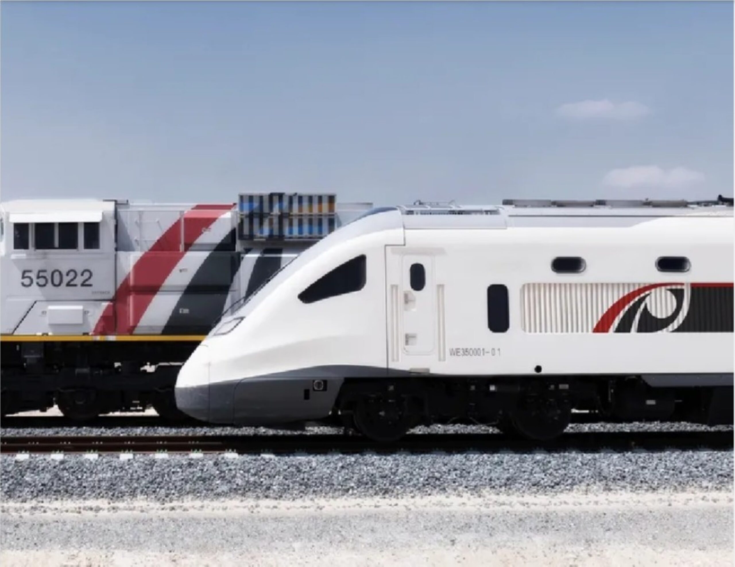 Etihad Rail trial runs passenger train between Al Ghuwaif…