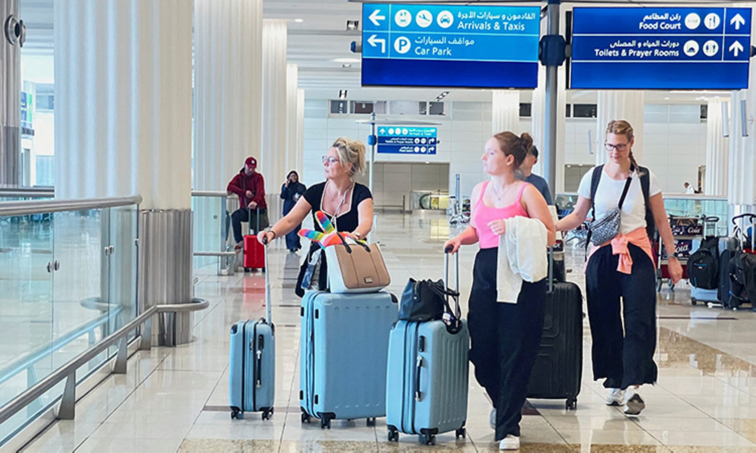 Priority given to departing flights as traffic gradually …