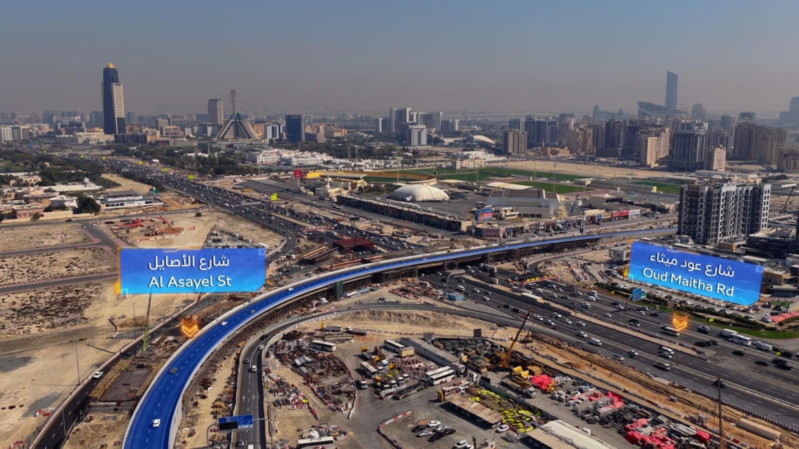 RTA opens two new key bridges to ease traffic flow in Dubai