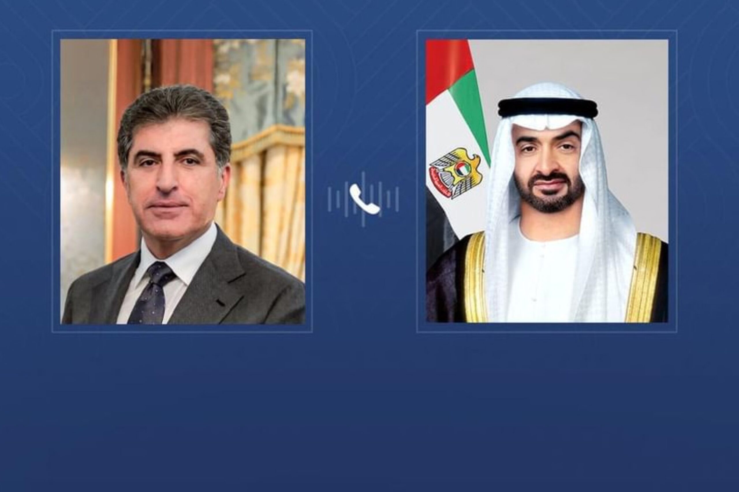 Mohamed receives call from President of the Kurdistan Region of Iraq