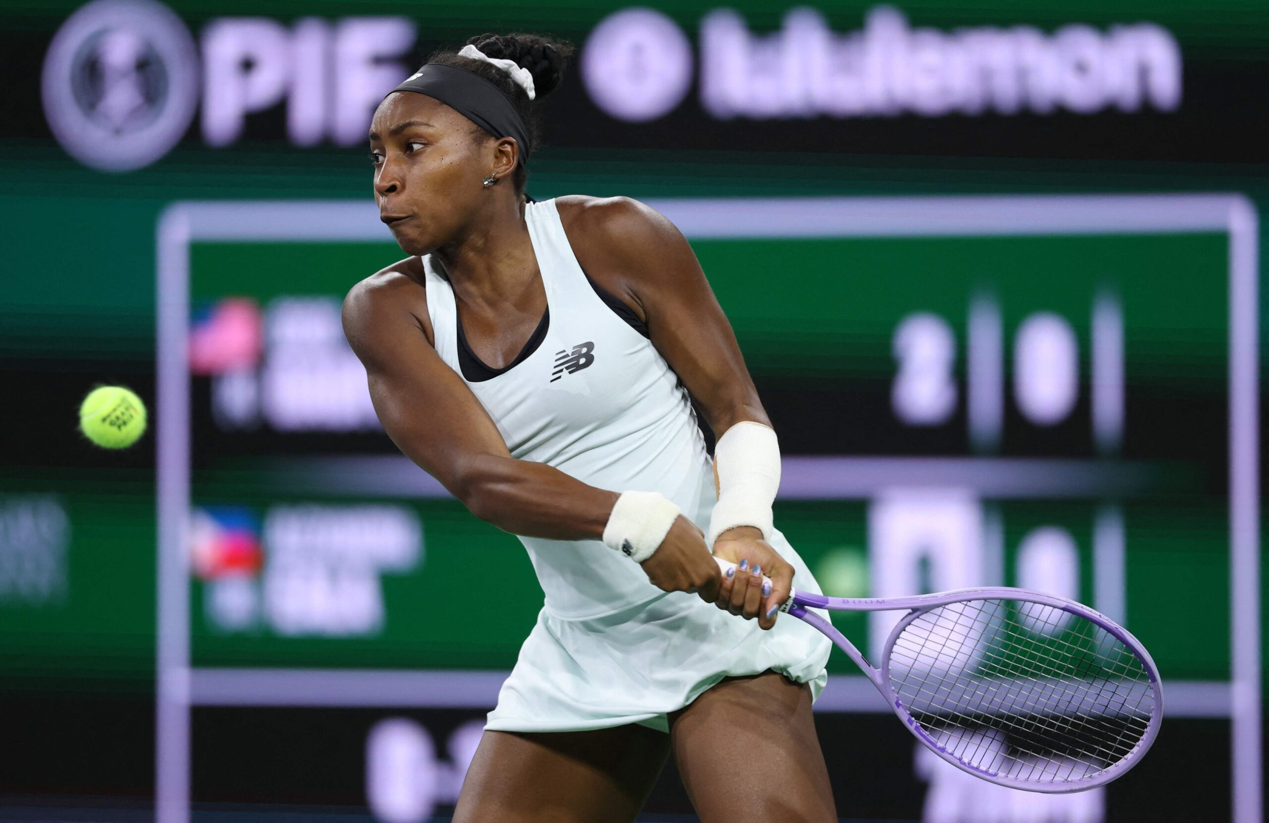 Gauff retires from Indian Wells match due to arm pain