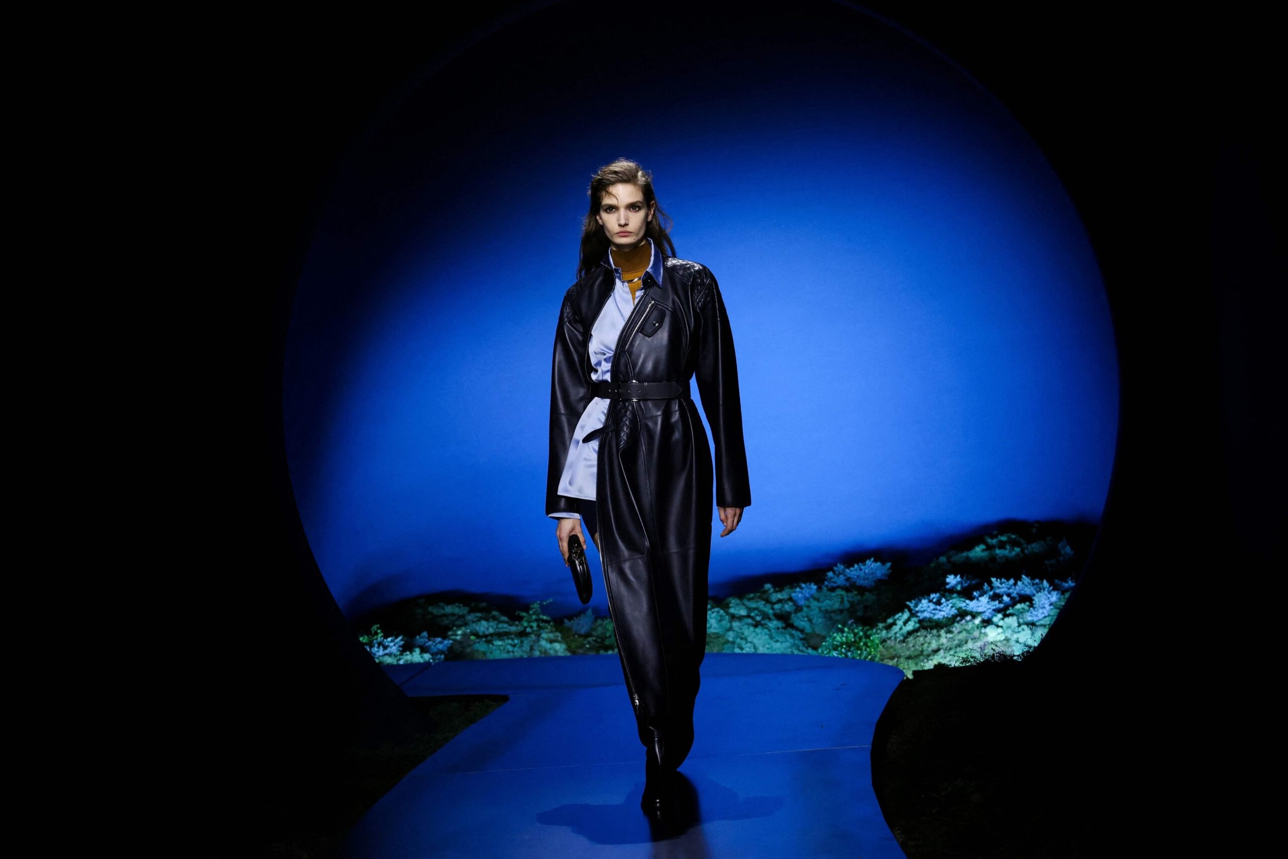 At Hermès, Nadège Vanhée turns Paris twilight into a state of mind