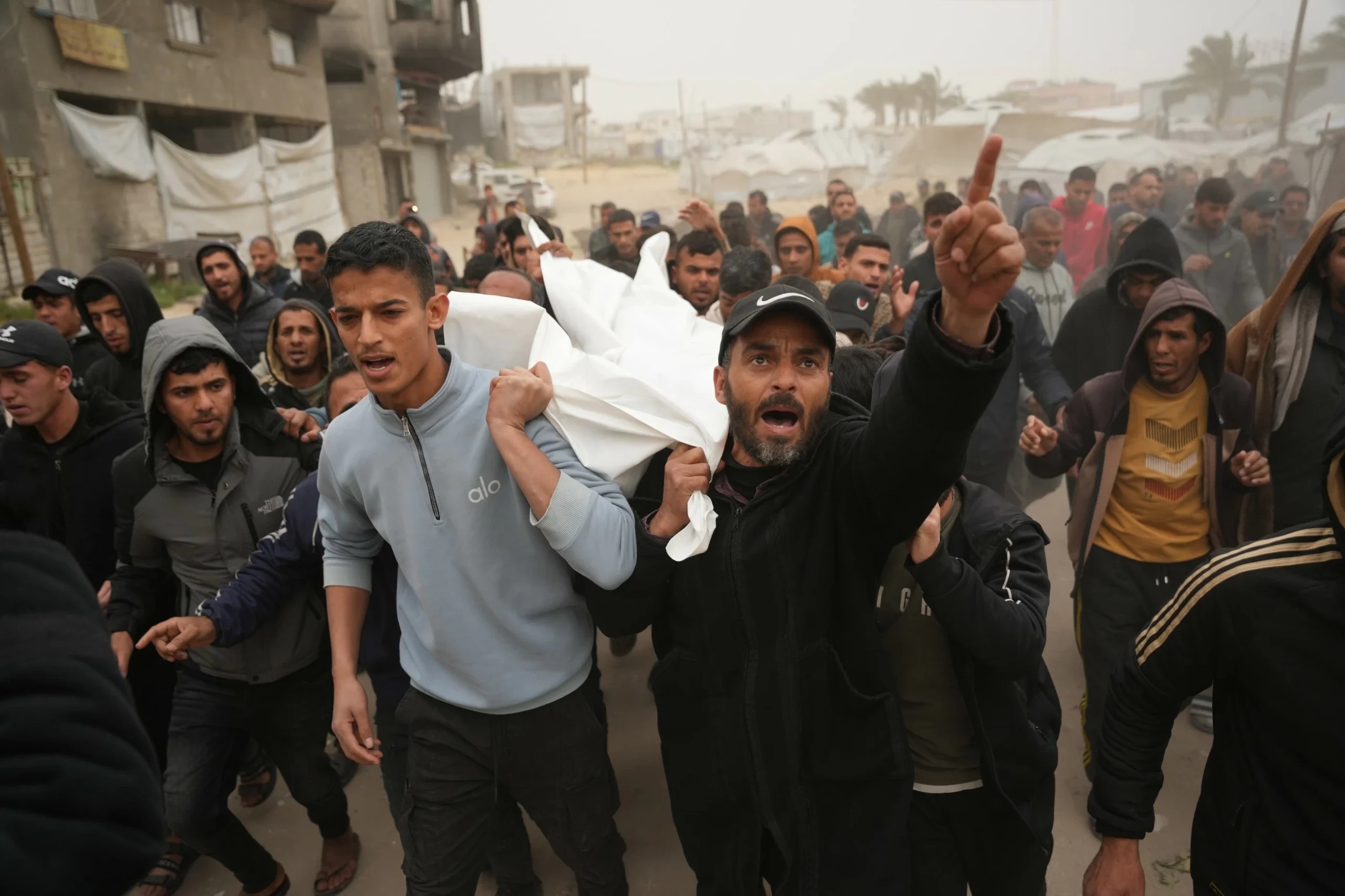 Gaza civil defence says Israeli strikes kill six more Palestinians