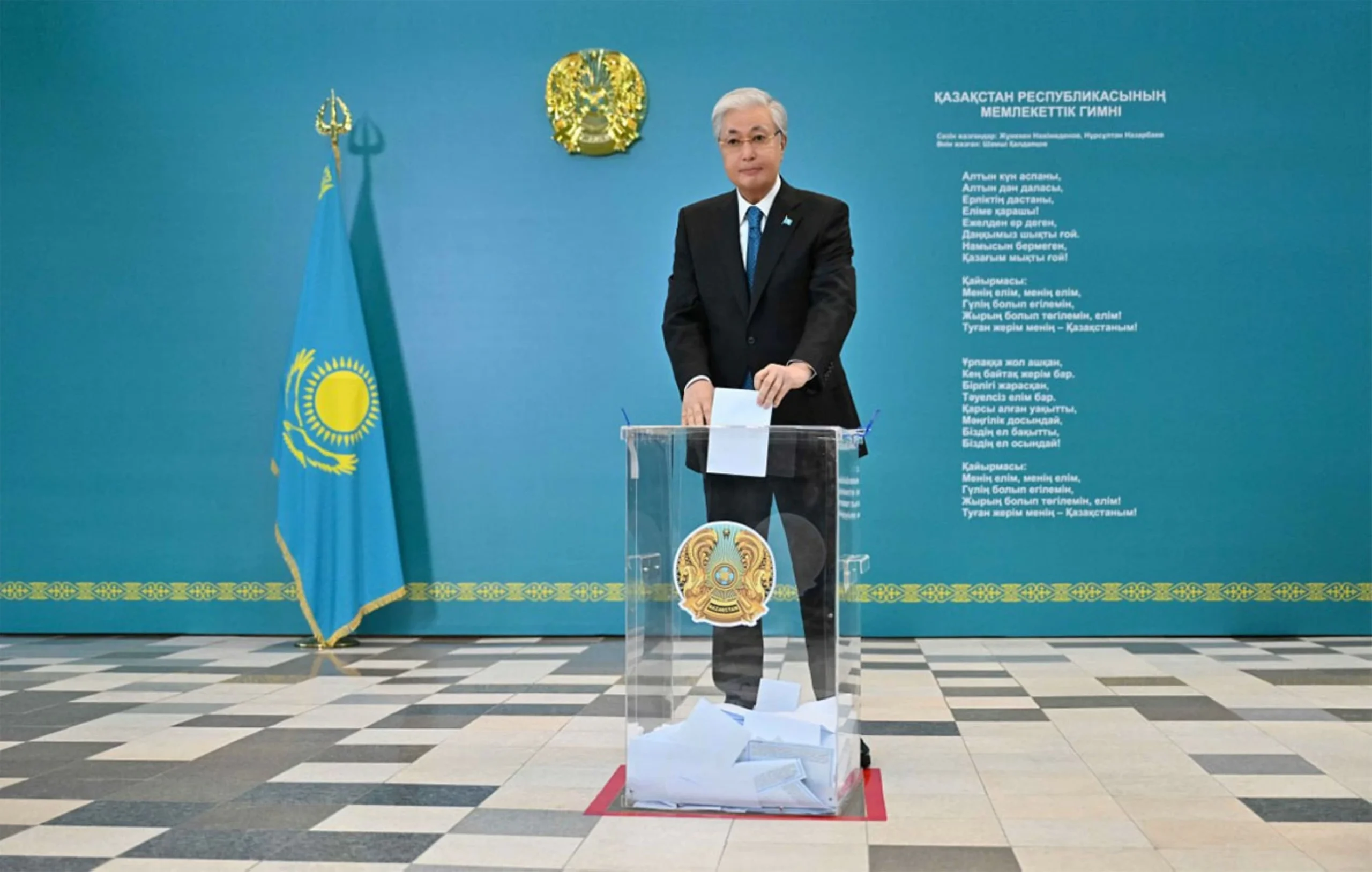 Kazakhstanis vote in referendum on new constitution