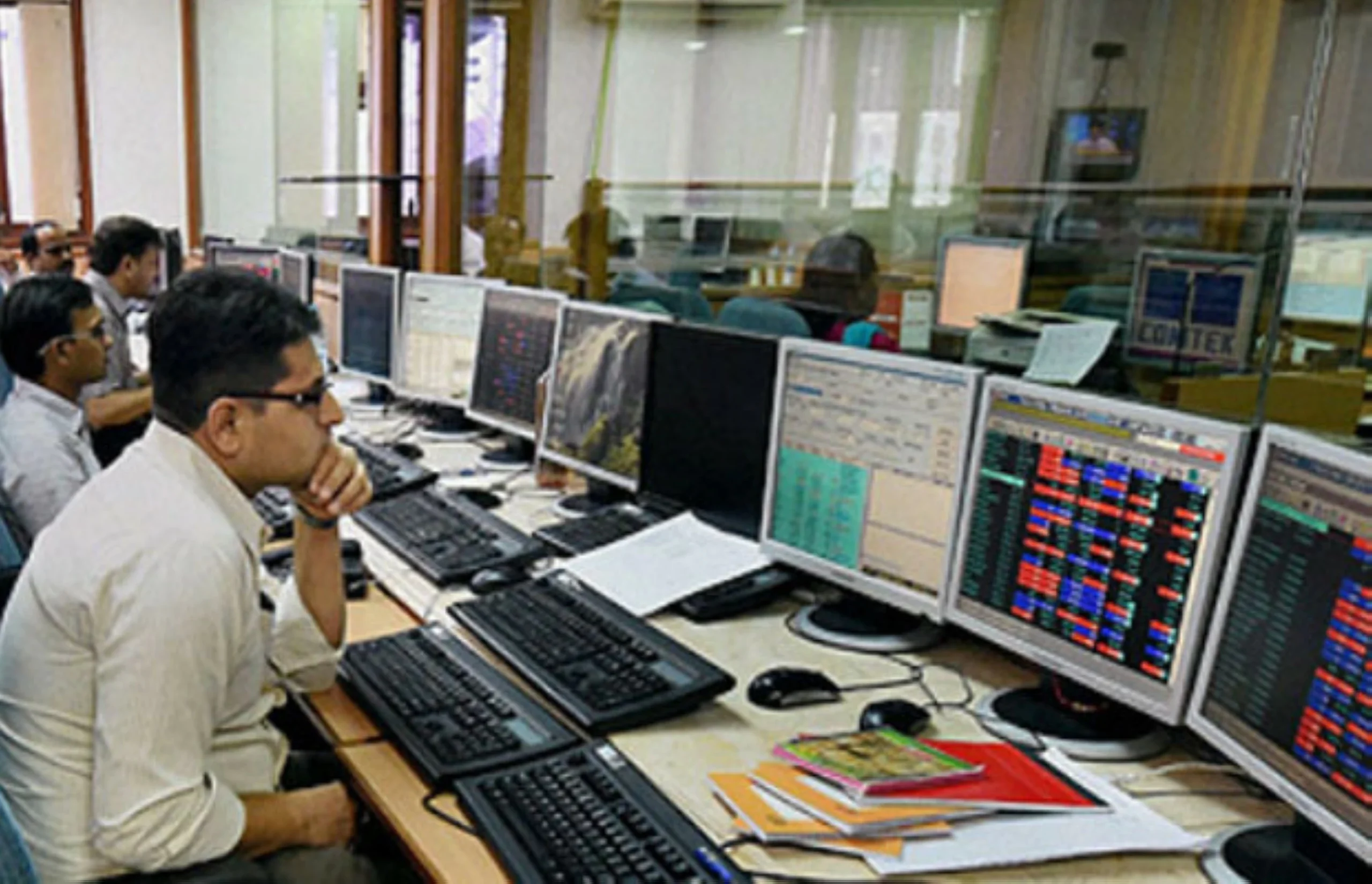 Sensex tumbles 2500 points and Nifty drops 775 points