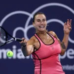 Sabalenka, Alcaraz advance at rain-hit Miami Open