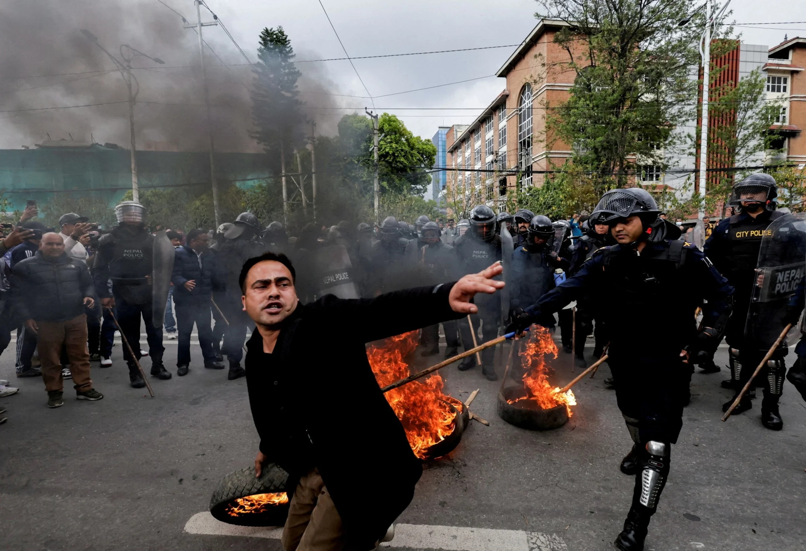 Nepal’s former PM Sharma Oli arrested over deaths during …