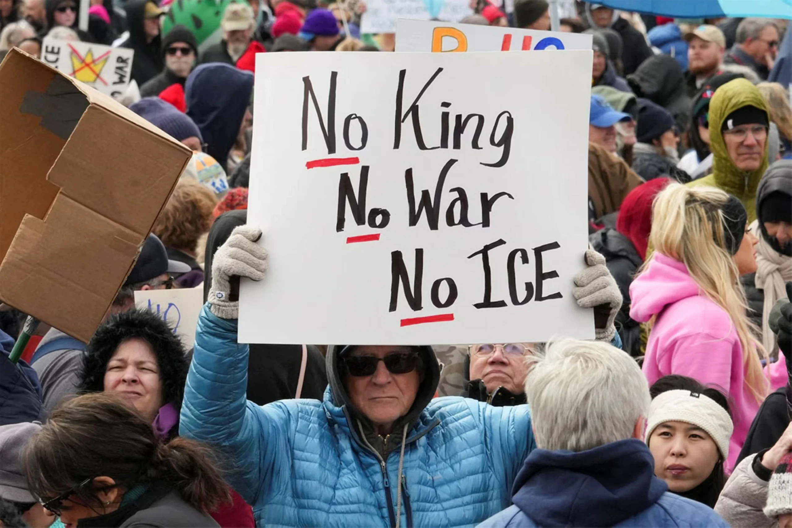 Massive protests against Trump across US on ‘No Kings’ day