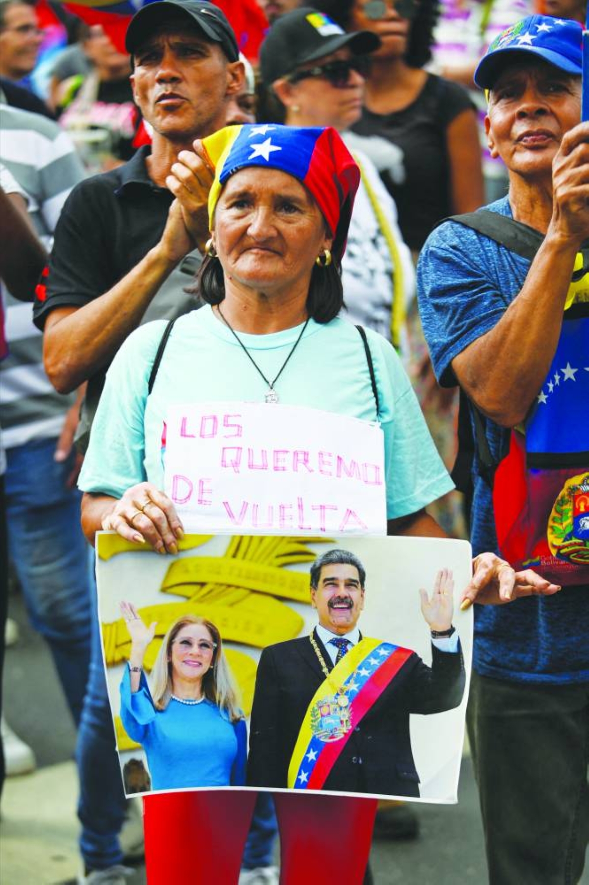 Pro-Maduro demonstration in Caracas – Gulf Times