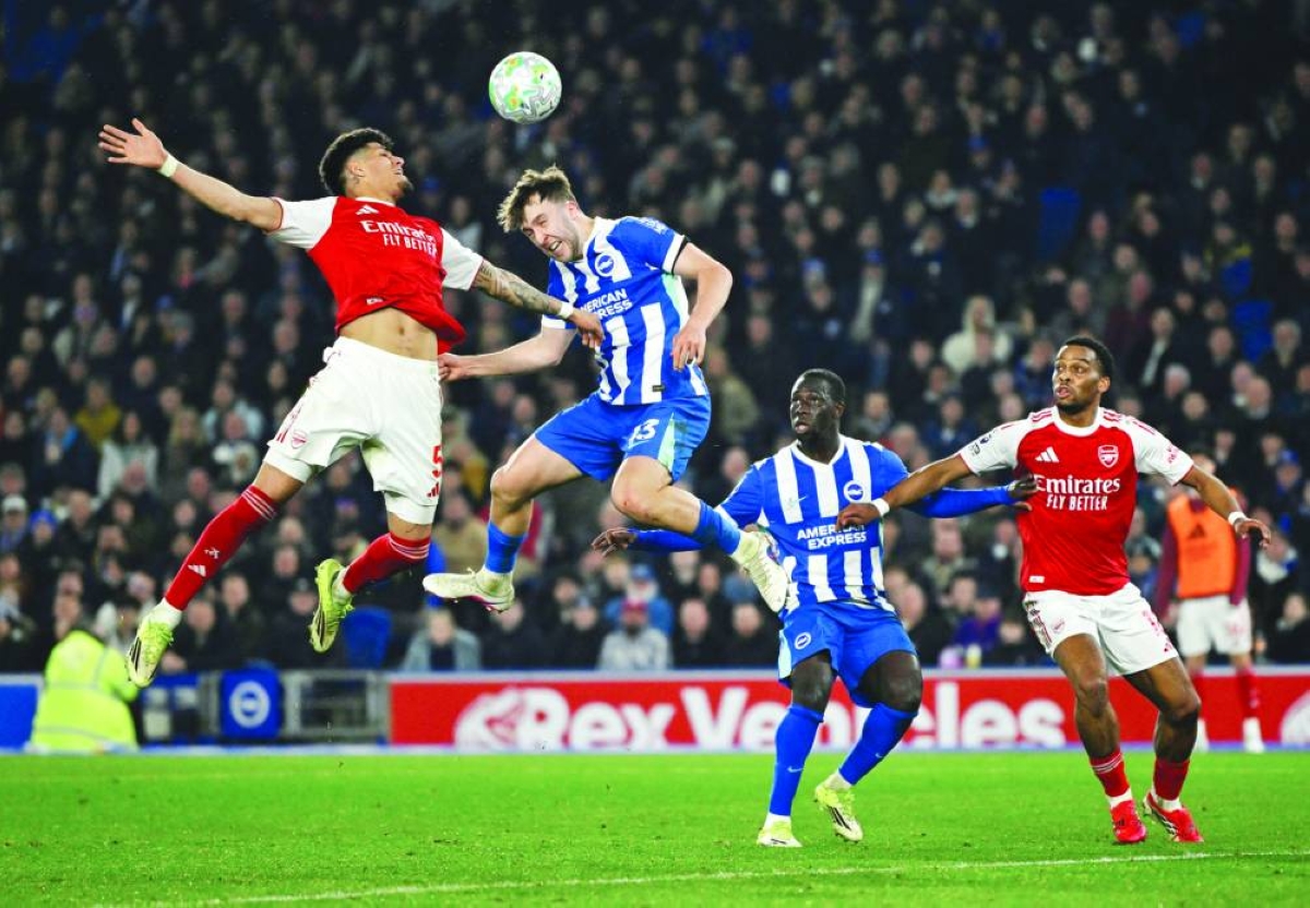 Arteta hits back at Brighton criticism after Arsenal boost title bid