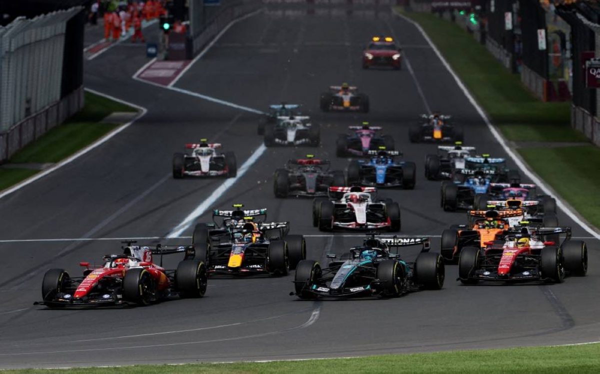 Dominant Russell wins Australian Grand Prix in Mercedes 1-2