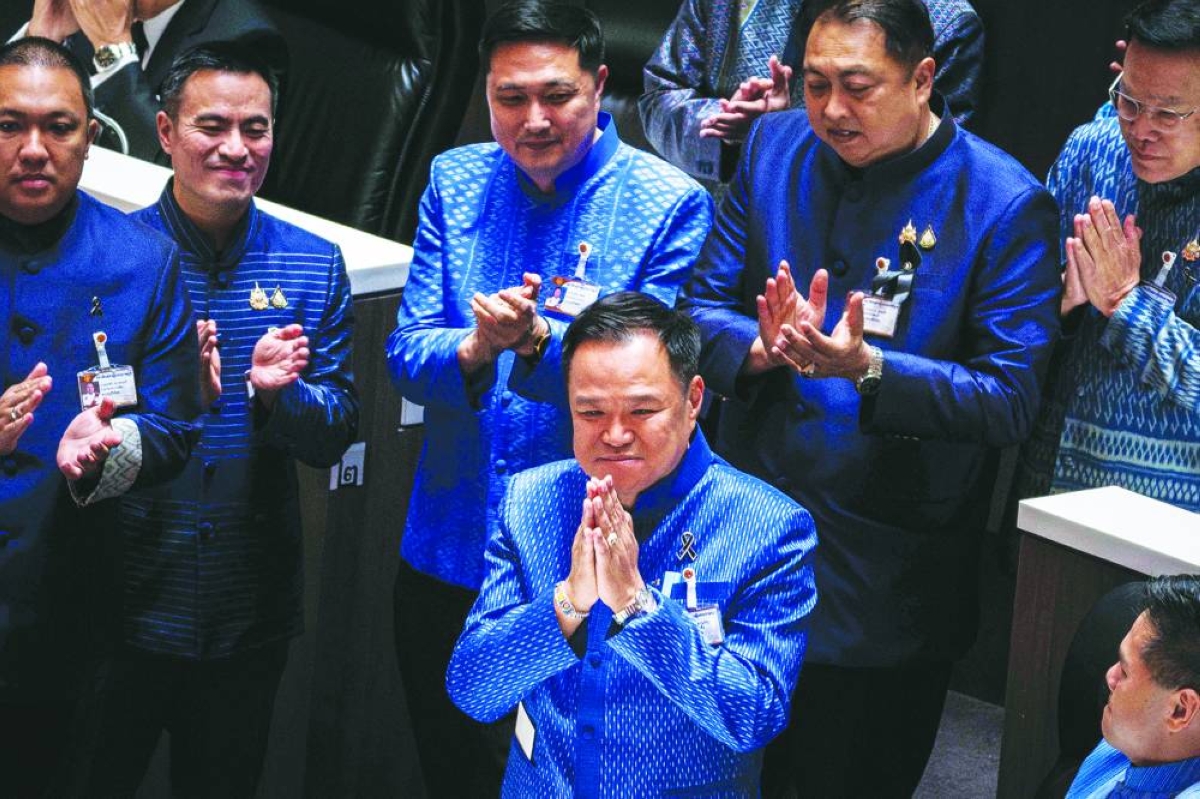 Thai PM Anutin wins landmark re-election in parliament vote