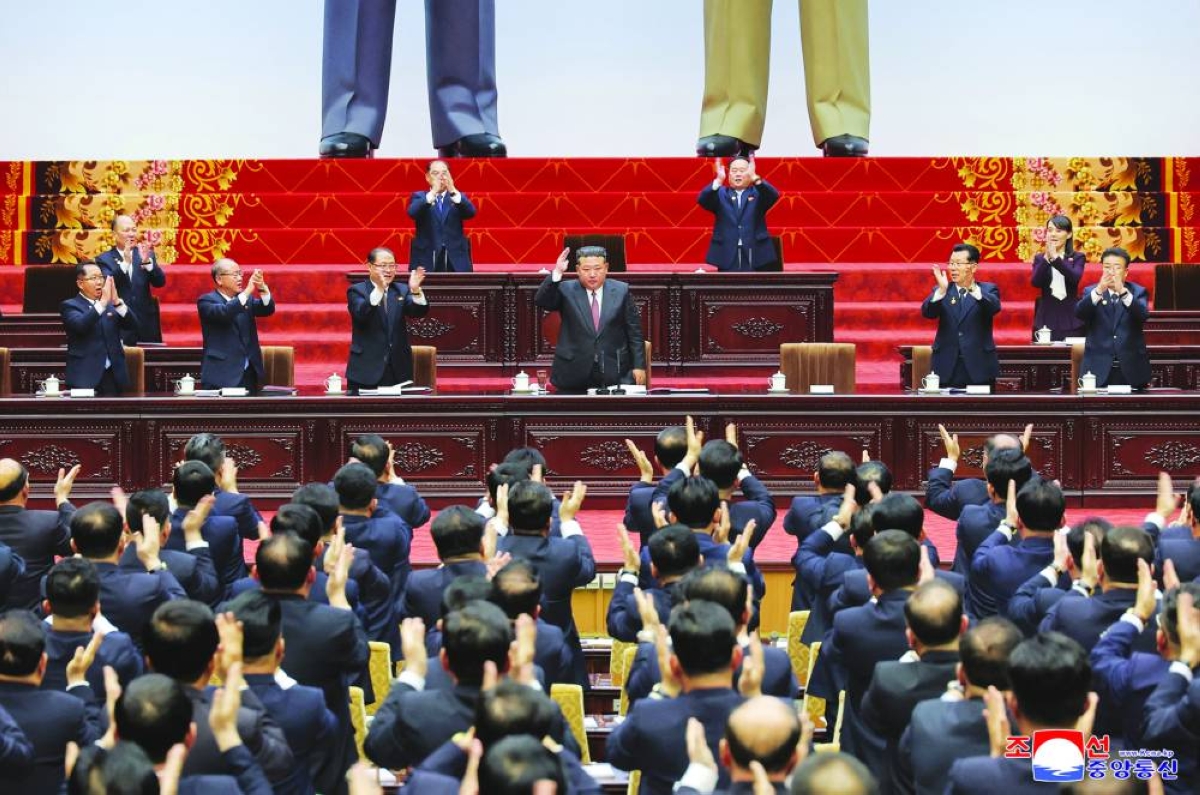 North Korea’s Kim reappointed as president of state affairs