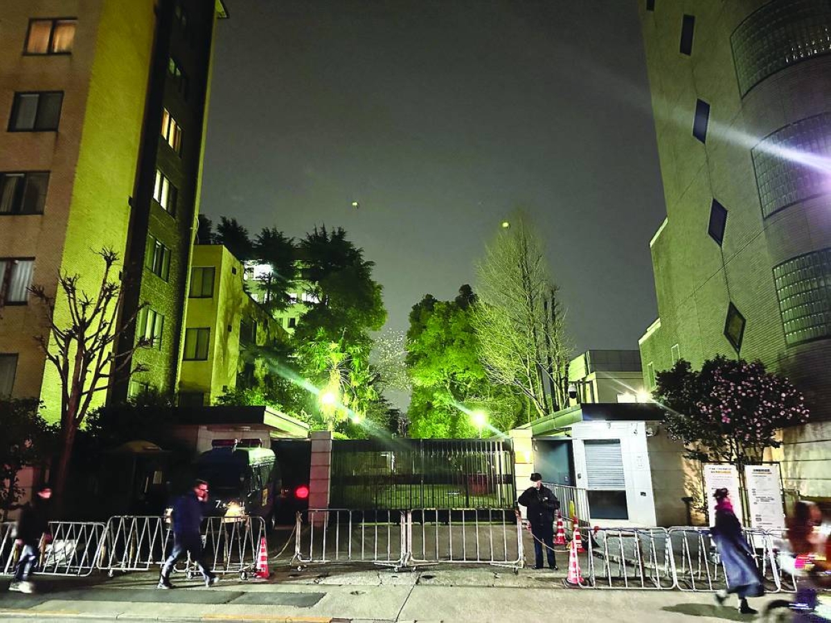 China protests after man breaks into Tokyo embassy