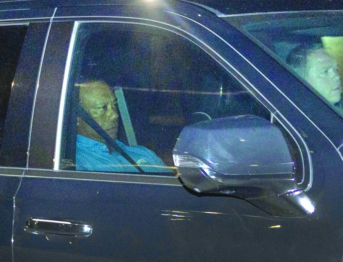 Woods arrested, charged with DUI after Florida crash