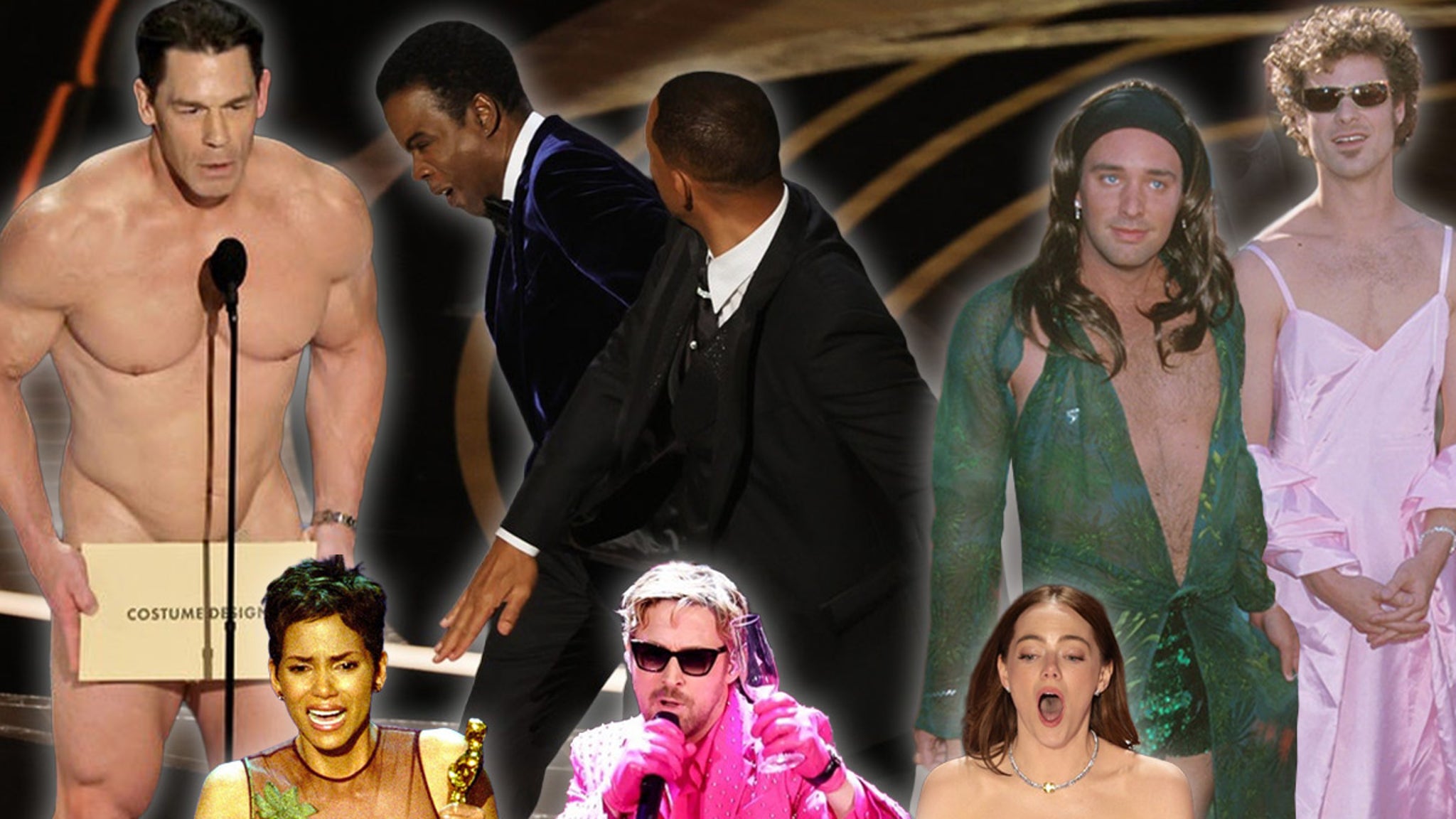 The Most Iconic Oscars Moments — And Yes, They Slap!