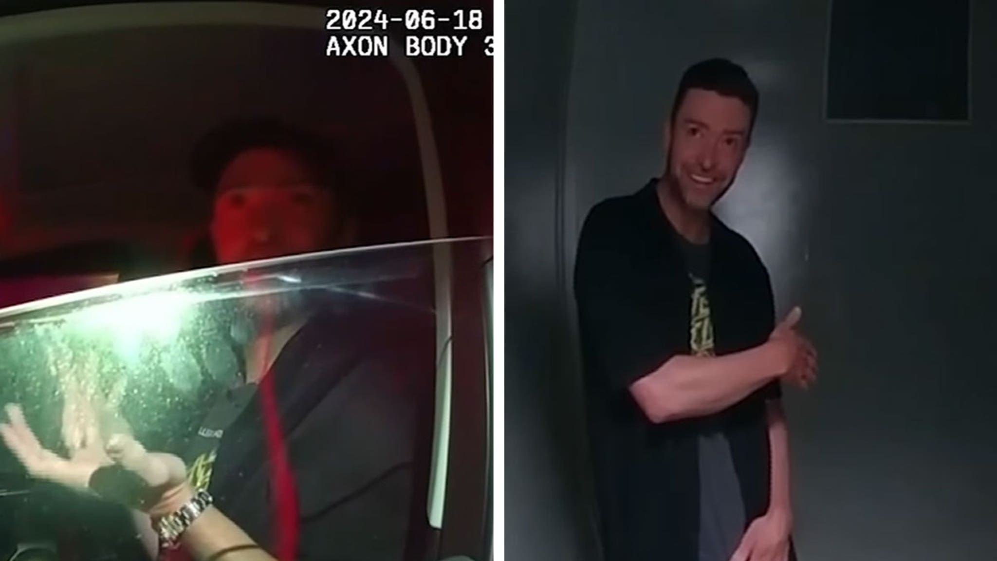 Justin Timberlake Jokes About Race in DWI Arrest Police Body Cam Video