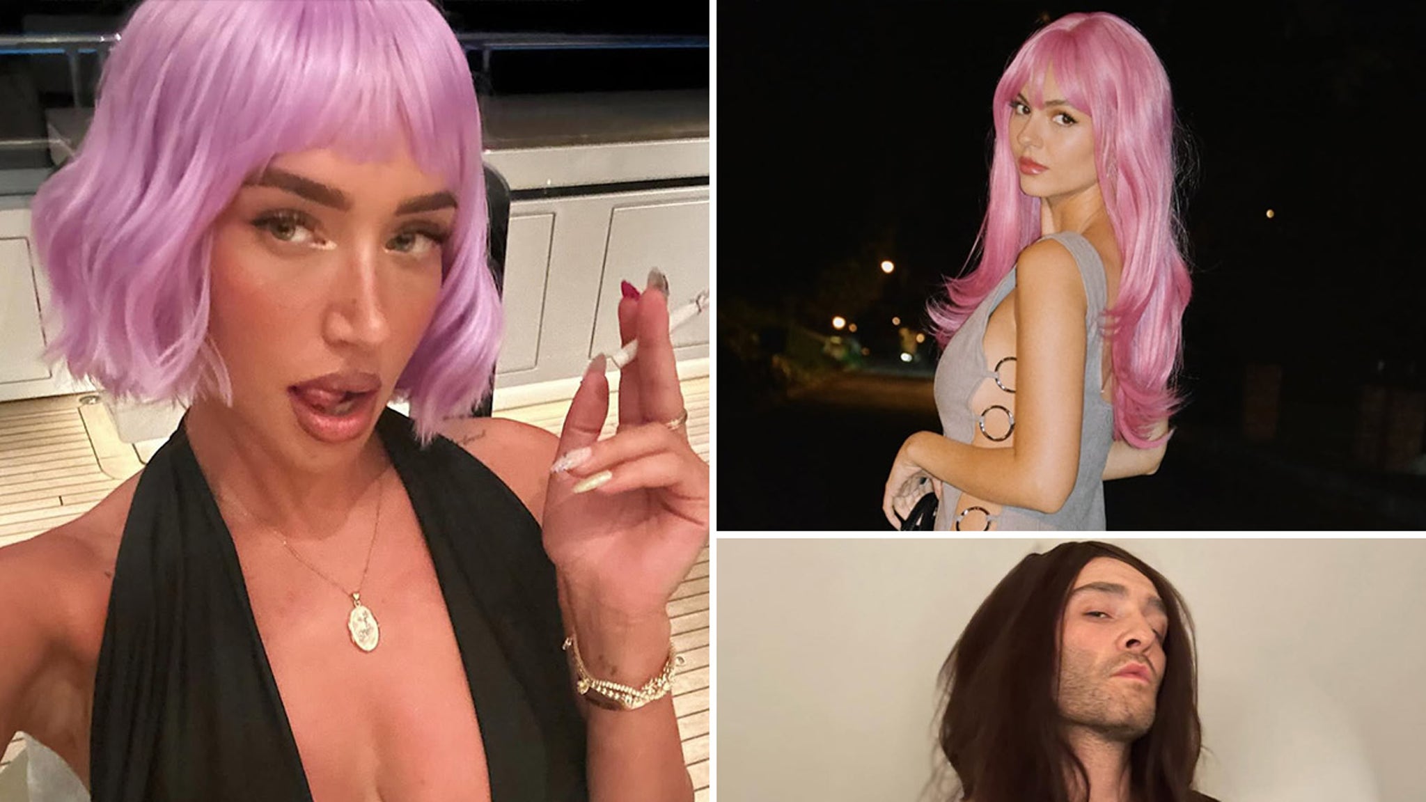Celebs Wiggin’ Out For International Wig Day!