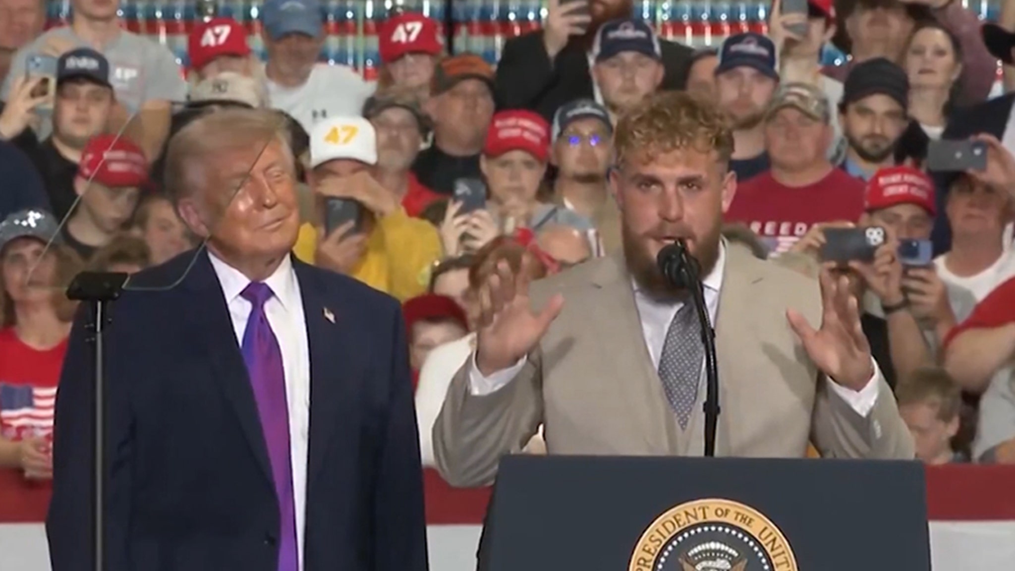 President Trump Endorses Jake Paul Political Career