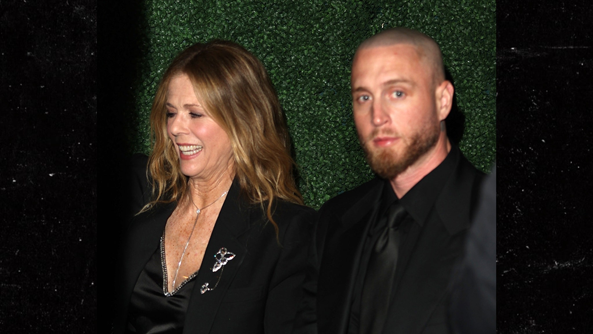 Chet Hanks Attends Pre-Oscars Party With Mom Rita Wilson Weeks After Colombia Travel Issue