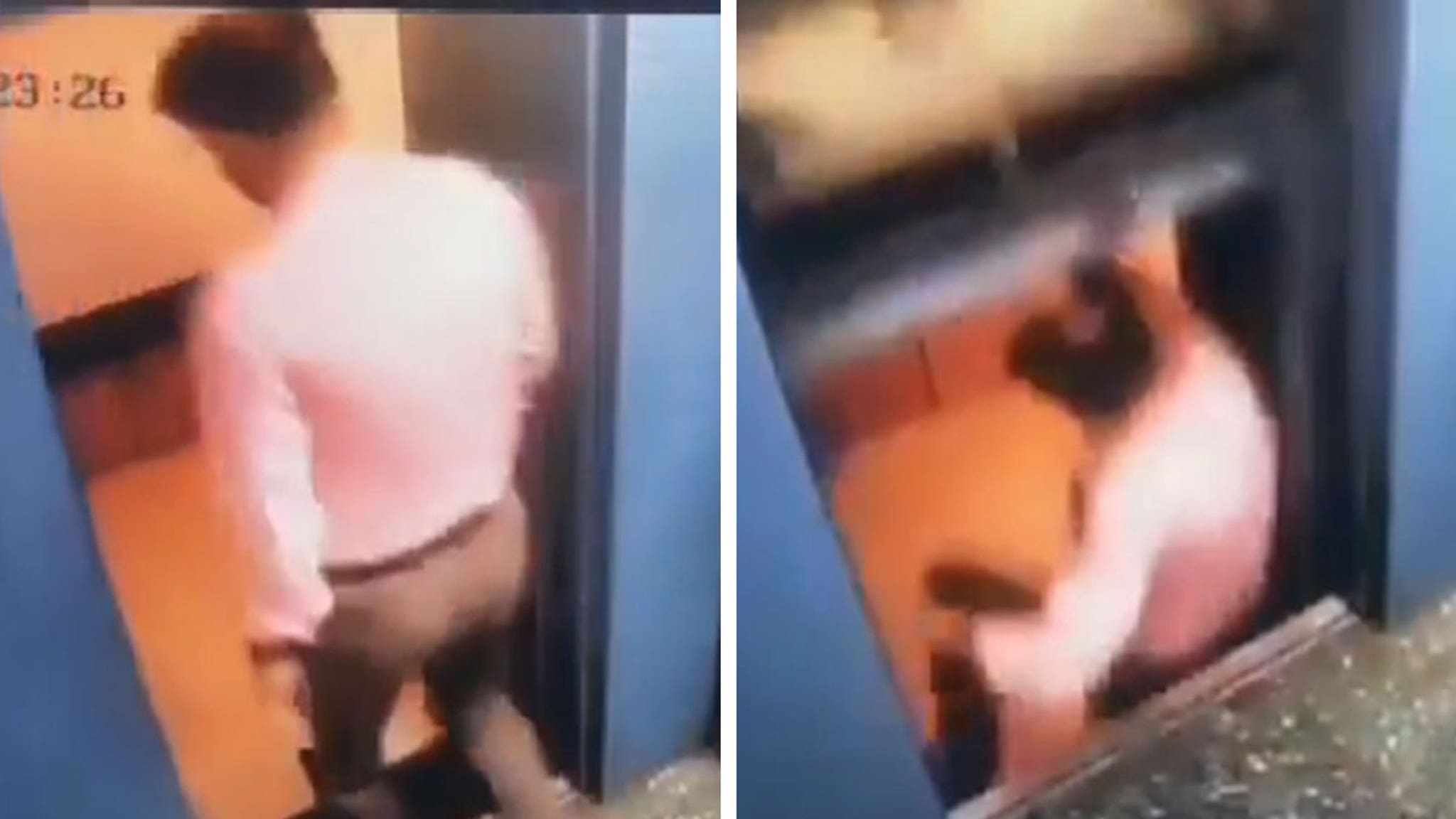 Man Narrowly Avoids Death When Elevator Surges Past Floor, Watch the Video
