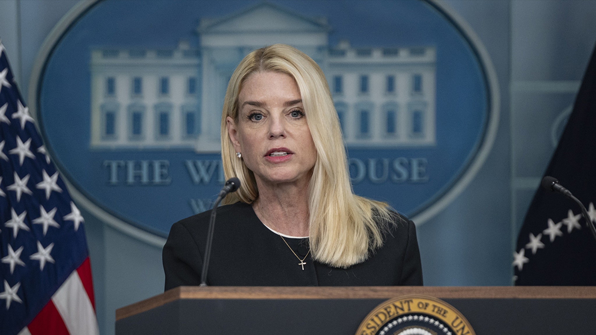 Pam Bondi Quietly Moved to U.S. Military Base After Threats
