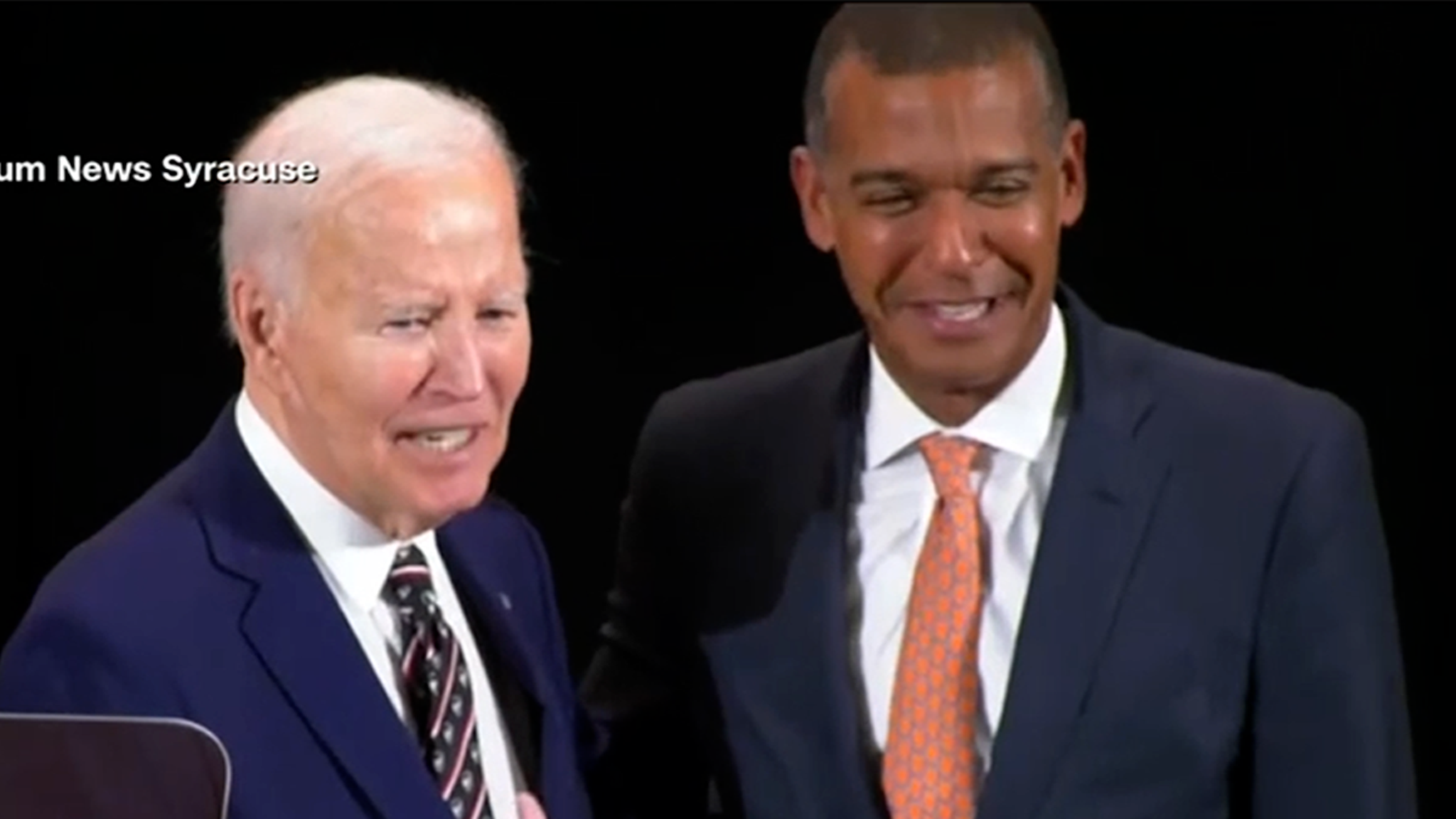 Joe Biden Under Fire for Saying University Trustee Looks Like Barack Obama, on Video