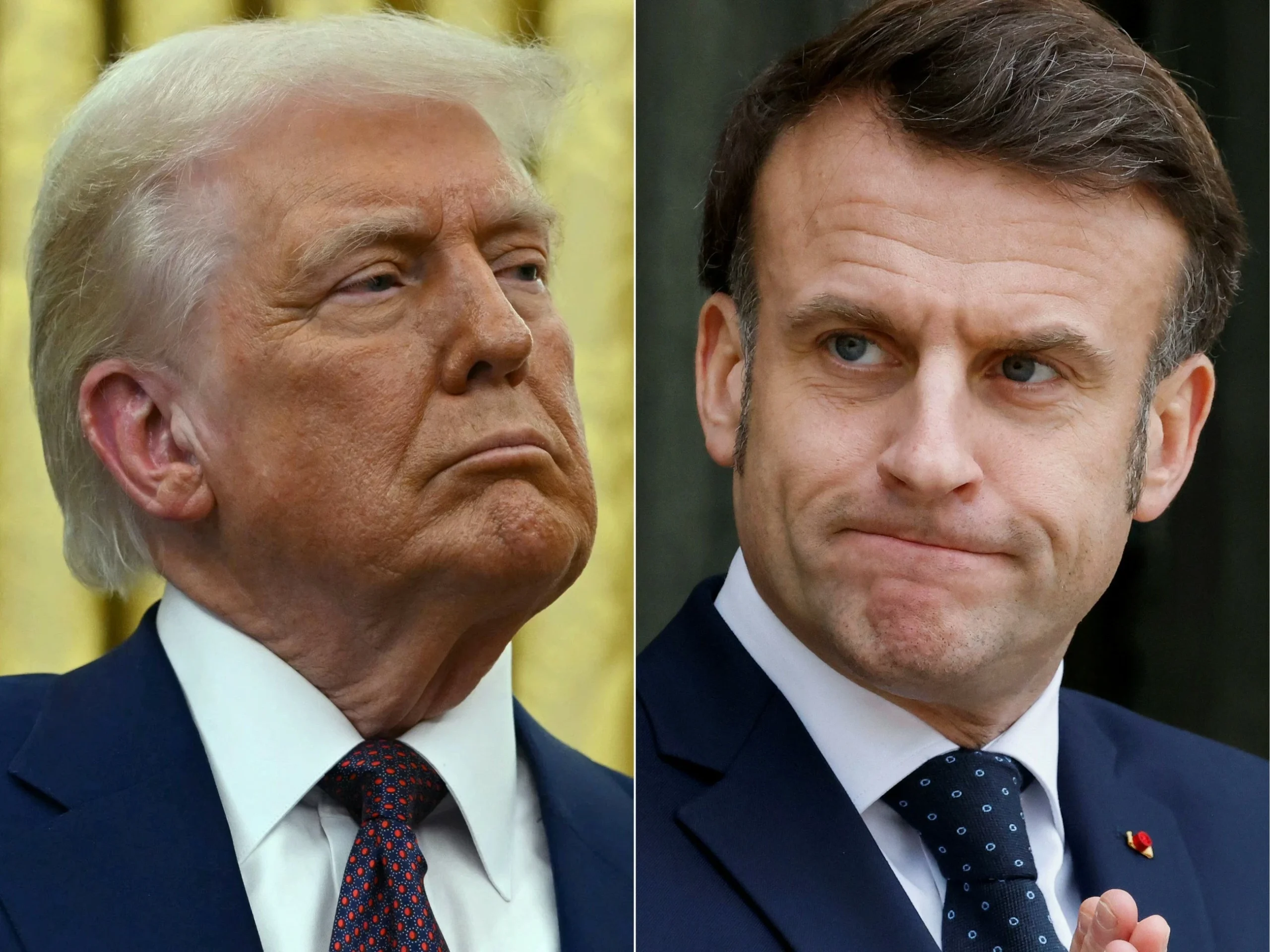 Anger in France over Trump’s Macron dig that wife treats him ‘badly’