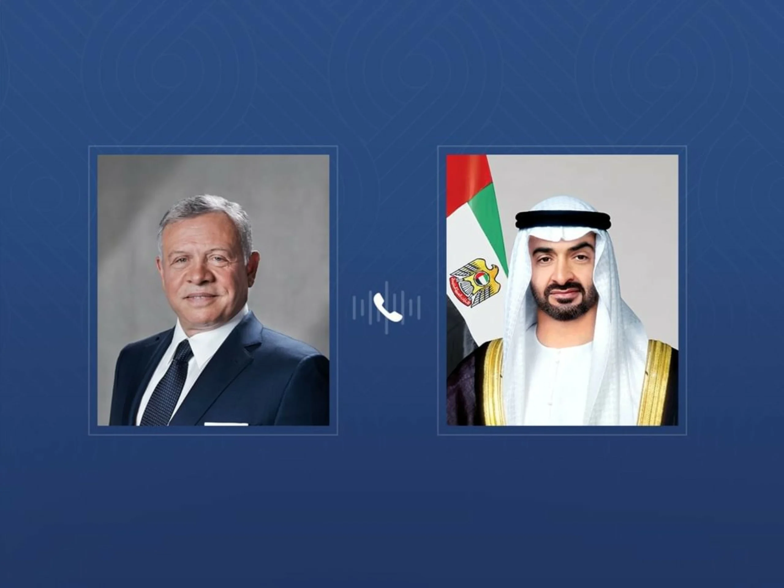President and Jordan King discuss regional peace and security