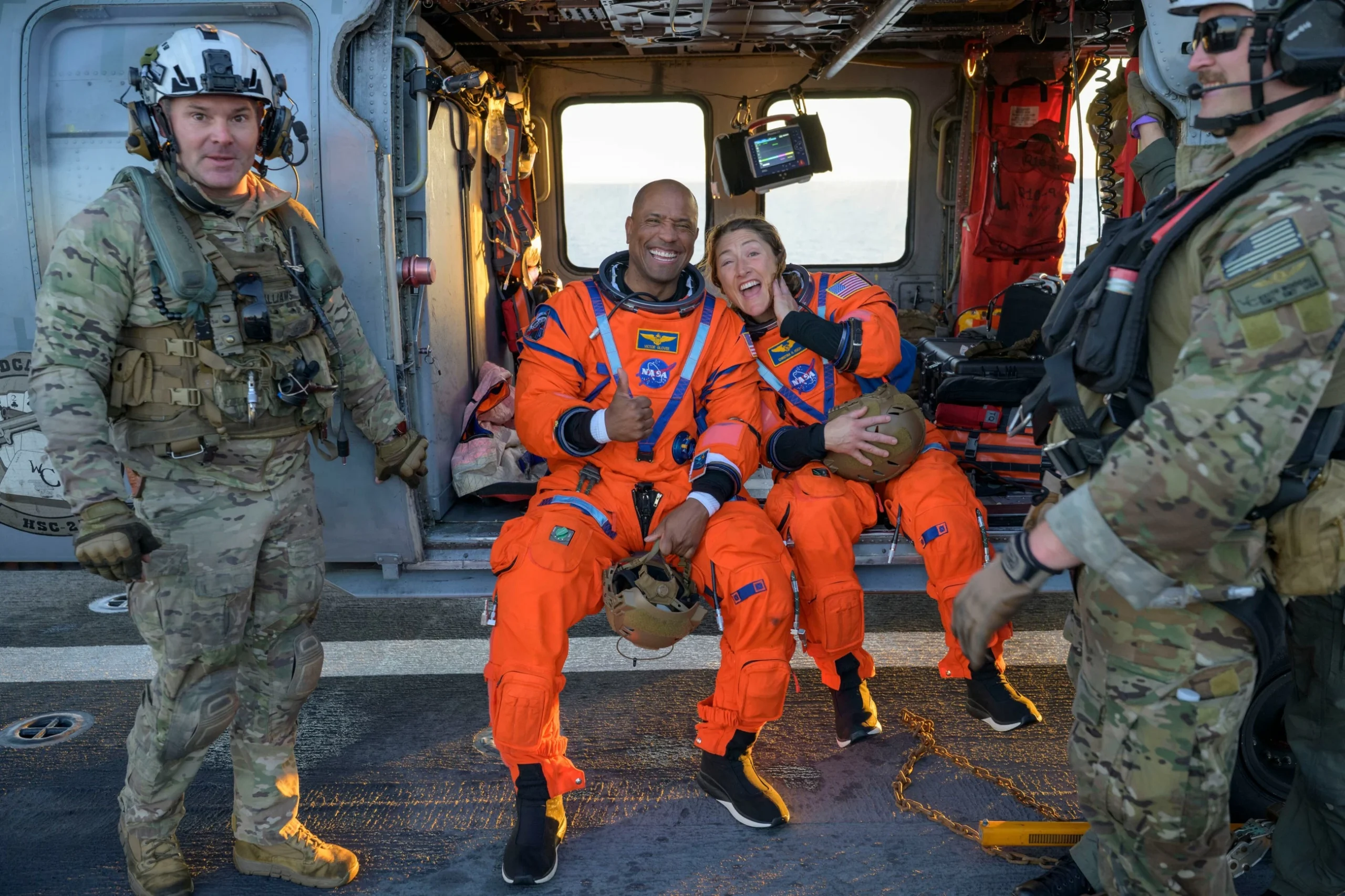 Artemis II astronauts return to Earth
