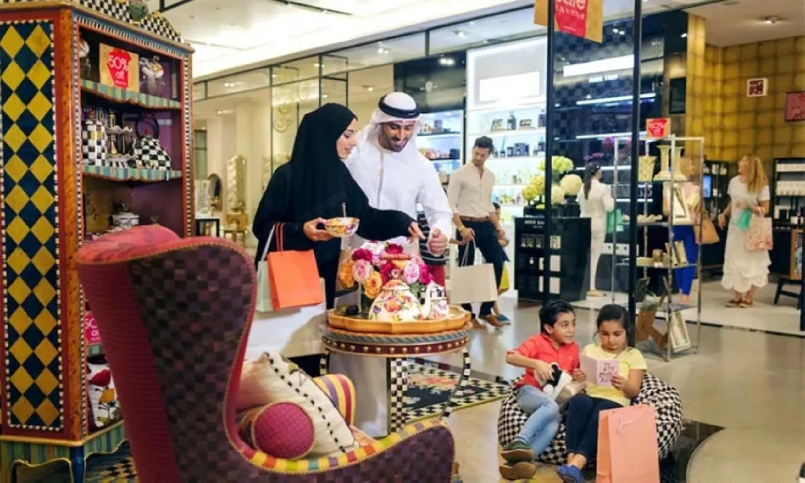 Sharjah Chamber, Shopping Malls Sector Business Group rep…