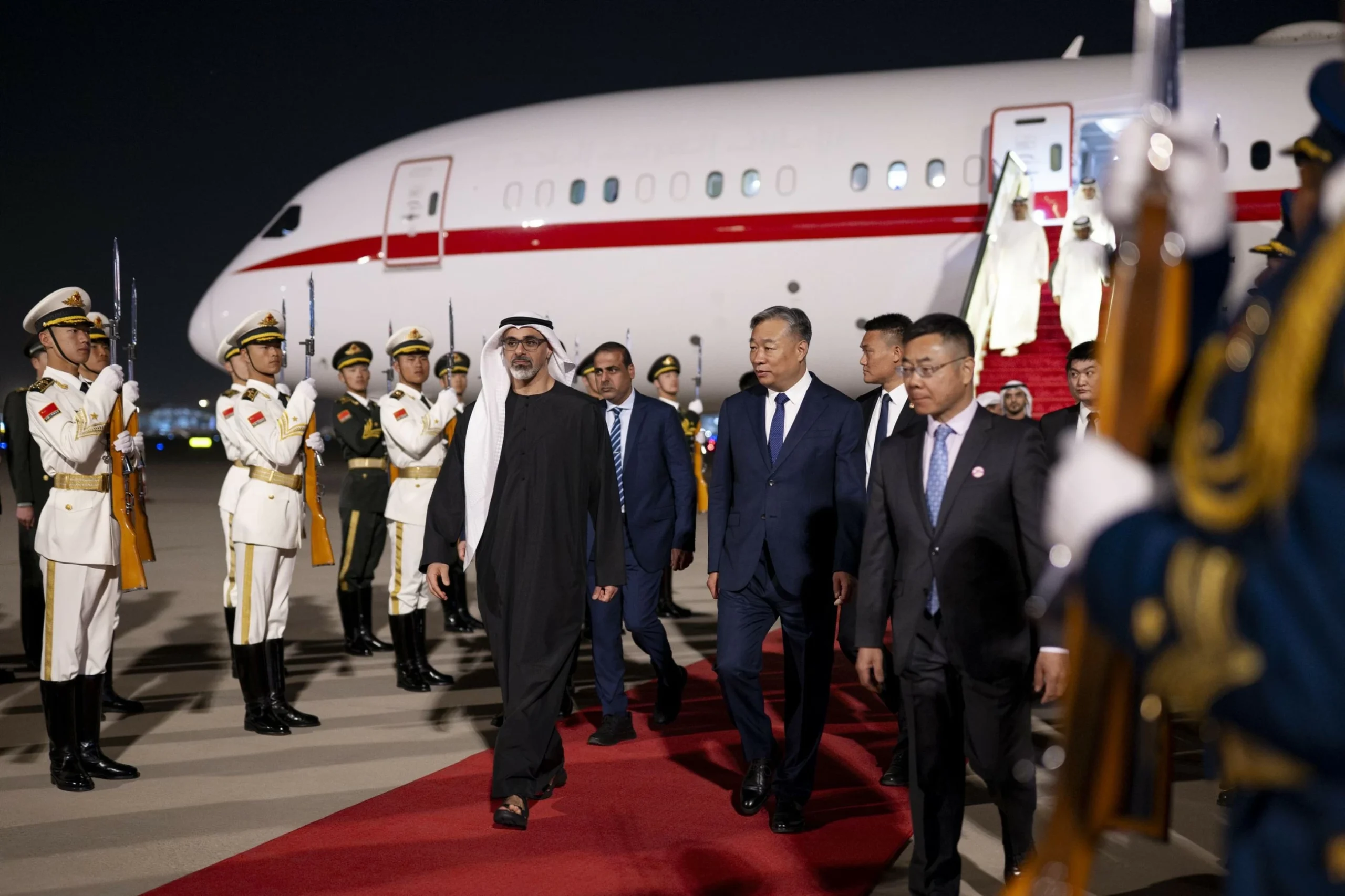 Sheikh Khaled seeks to enhance UAE-China relations during visit