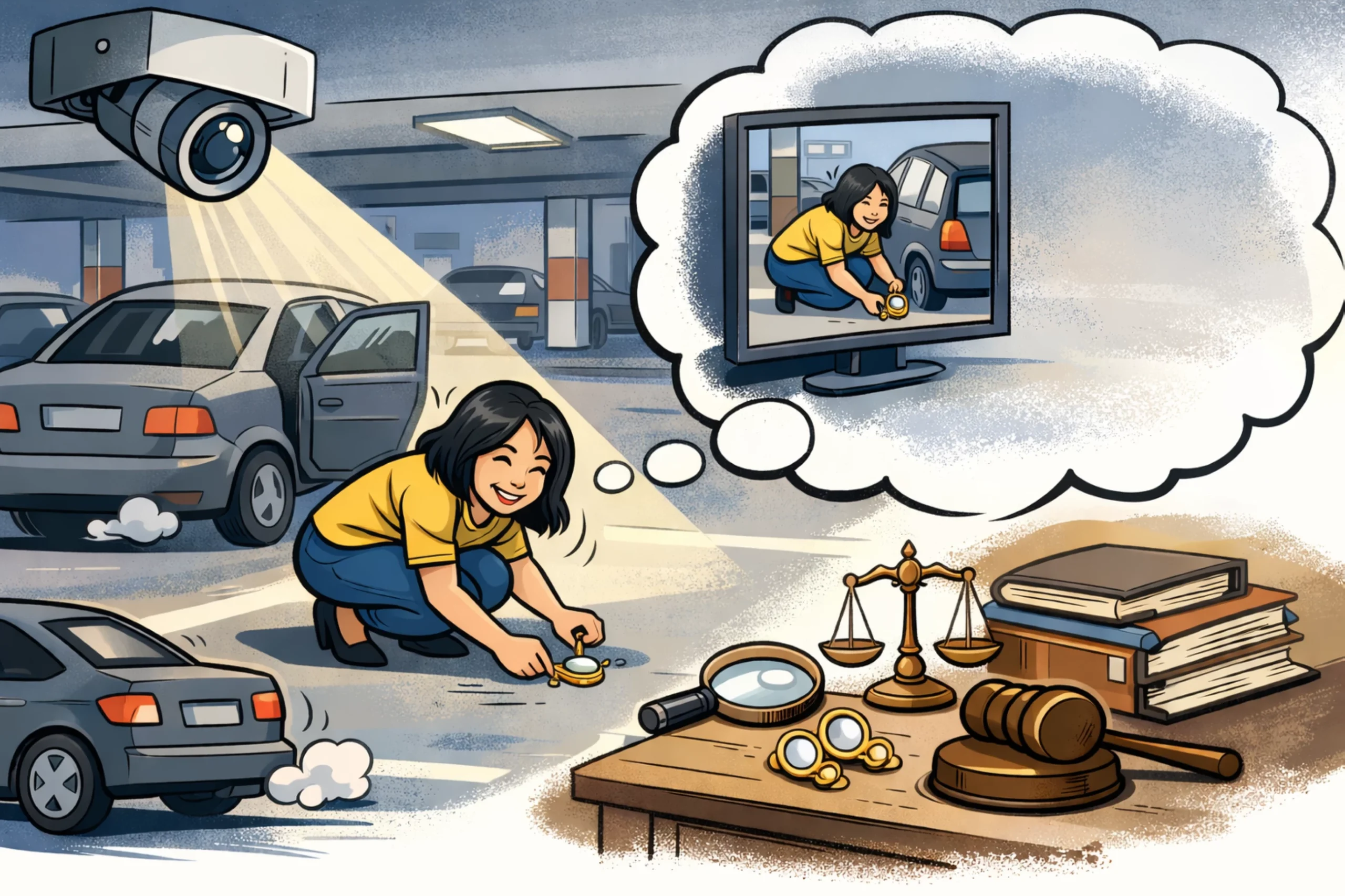 Woman claims ownership of an earring she found inside a S…