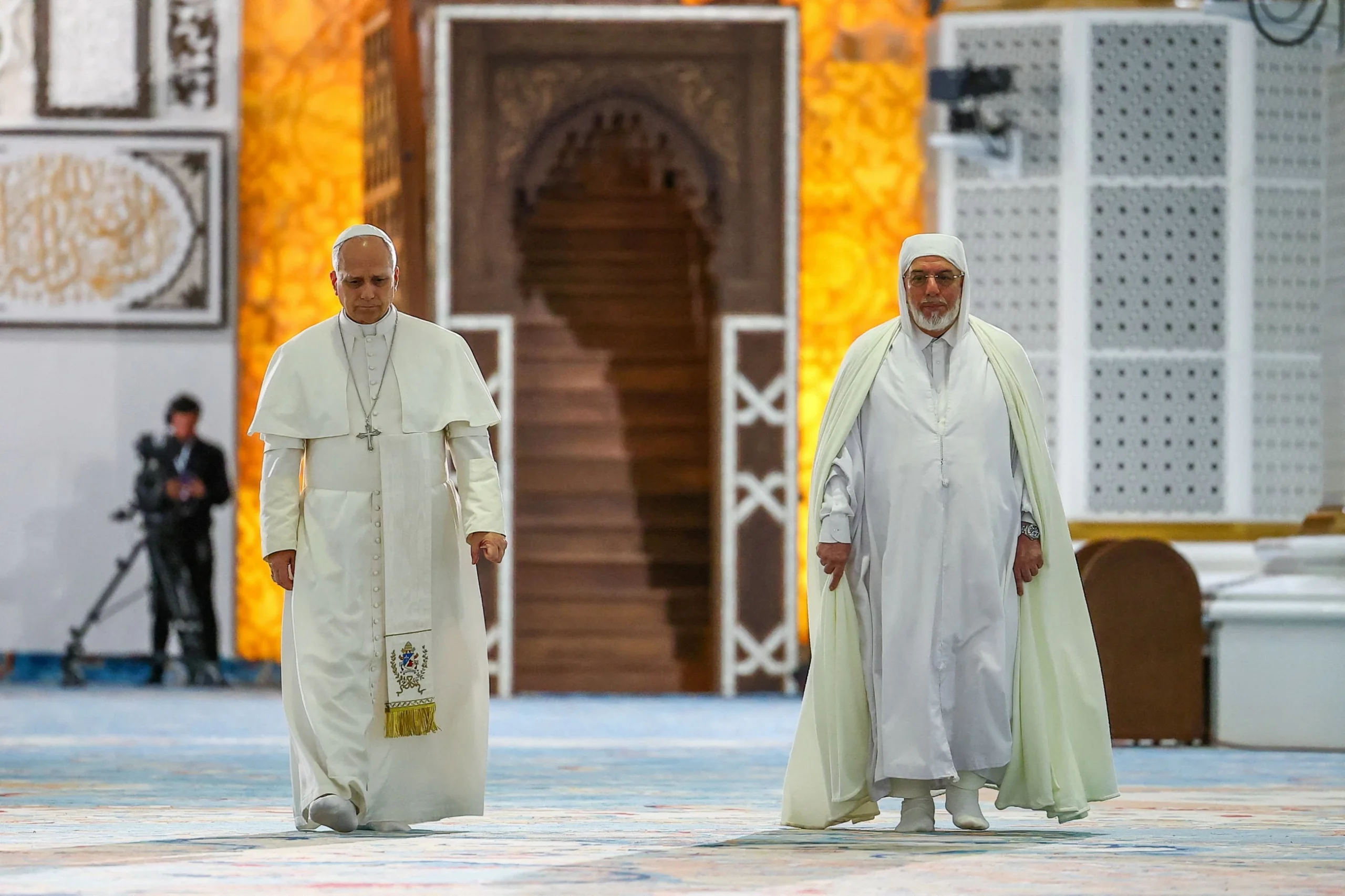 Pope Leo says he is not afraid of Trump after US president’s broadside