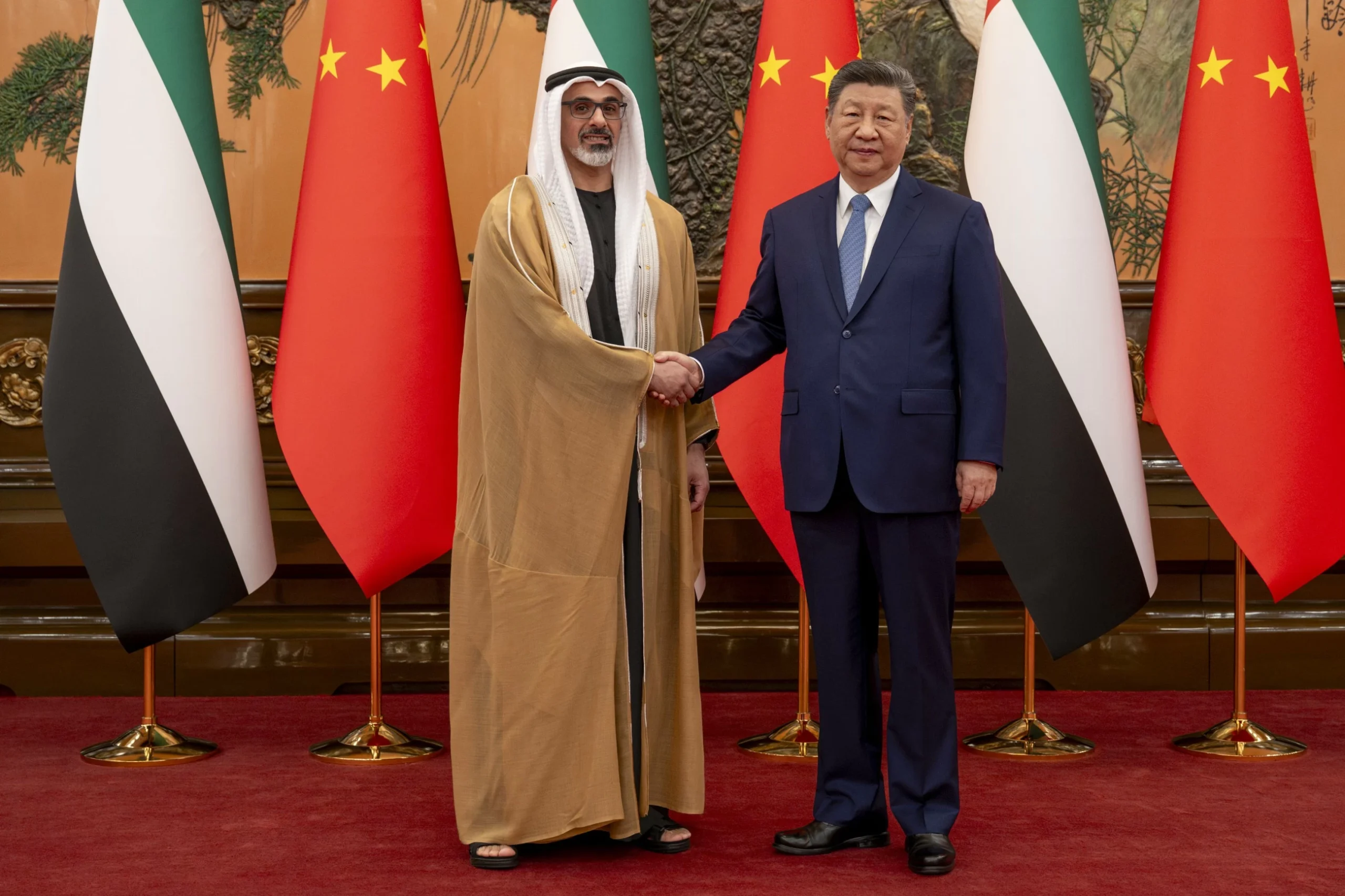 Sheikh Khaled meets President Xi ⁠in Beijing