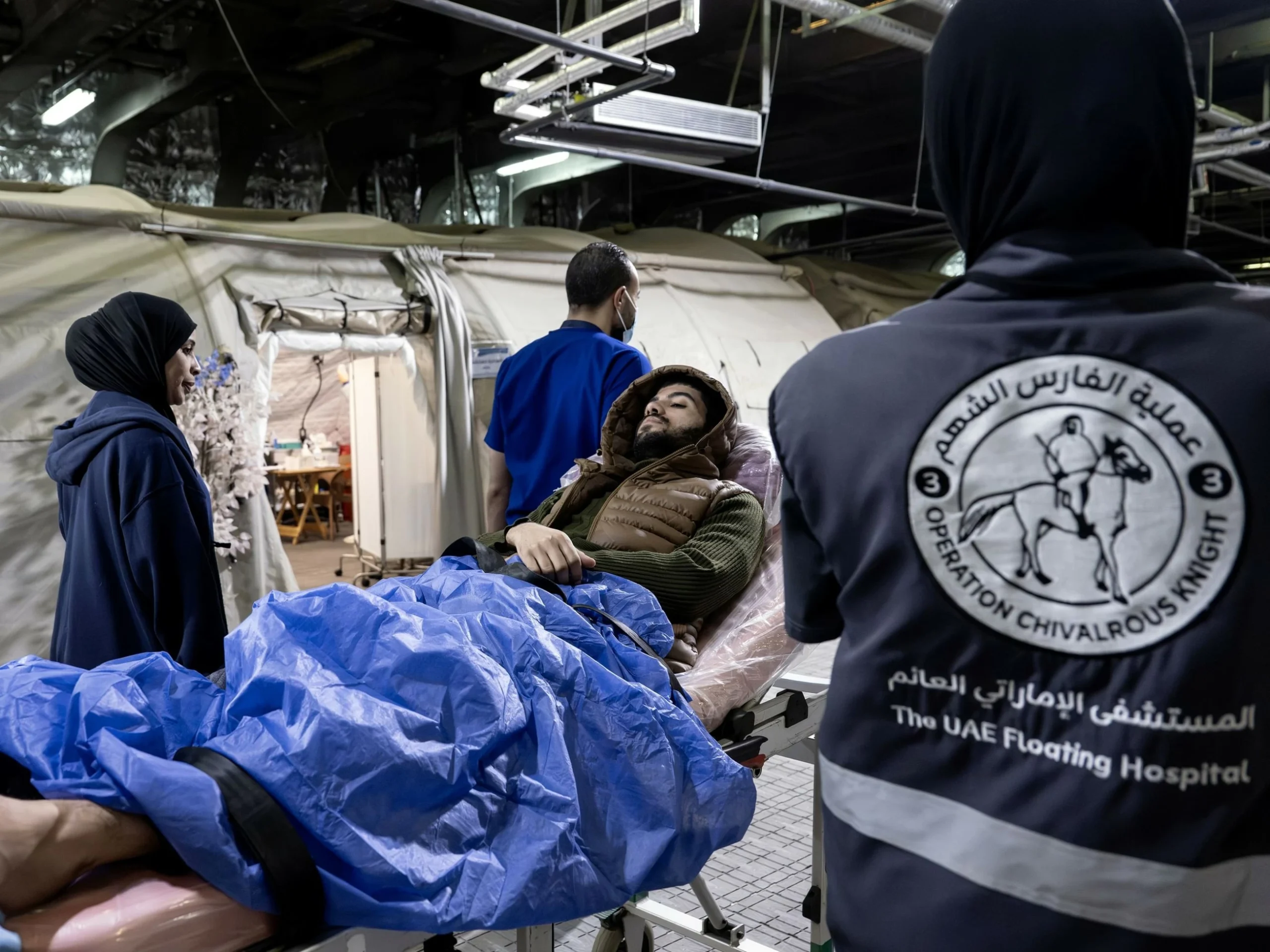 UAE Floating Hospital in Al Arish receives 7 patients from Gaza