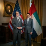 UAE holds meetings in Washington to boost global financia…