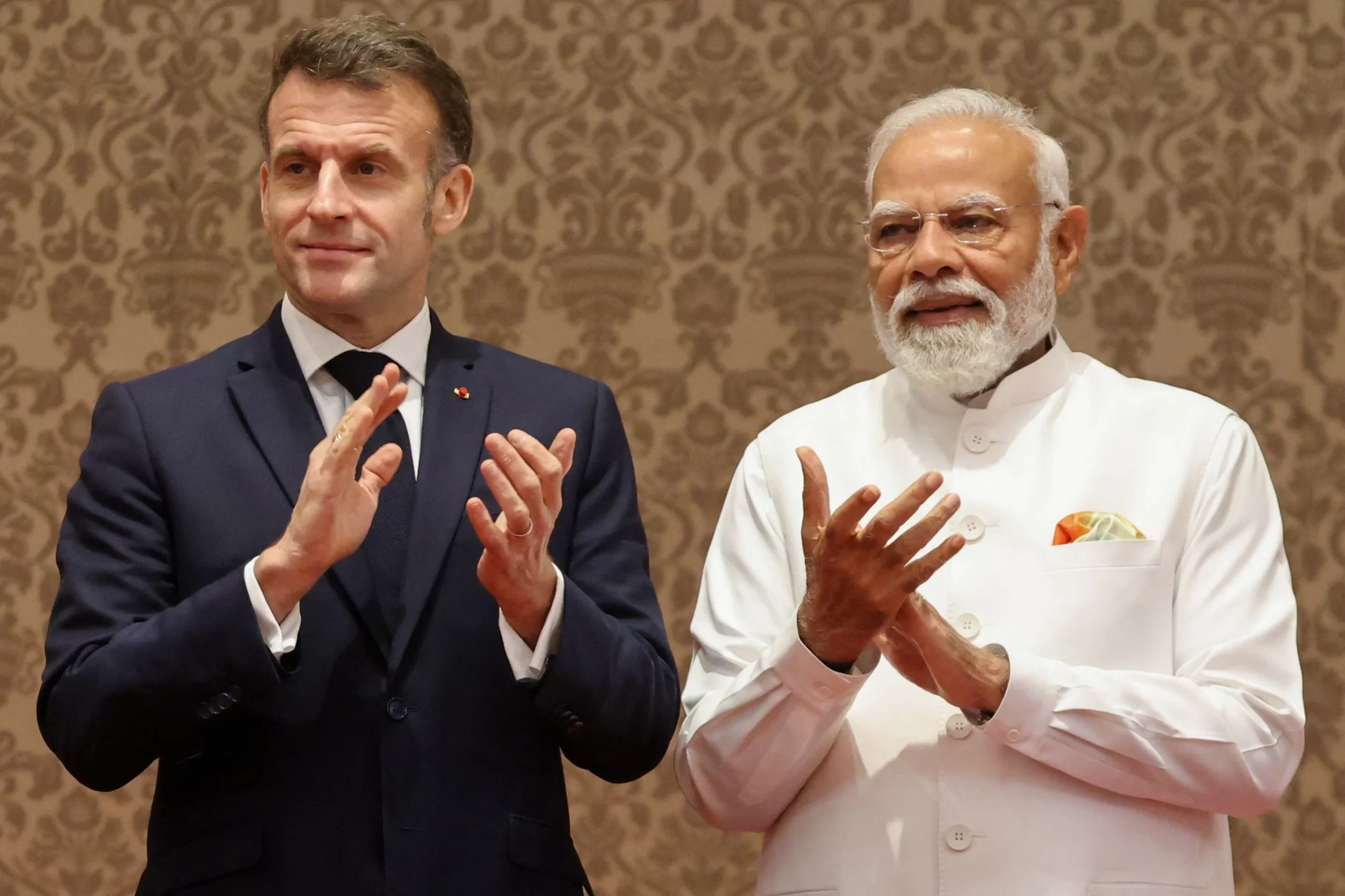 Modi, Macron want normal traffic to resume in Strait of Hormuz