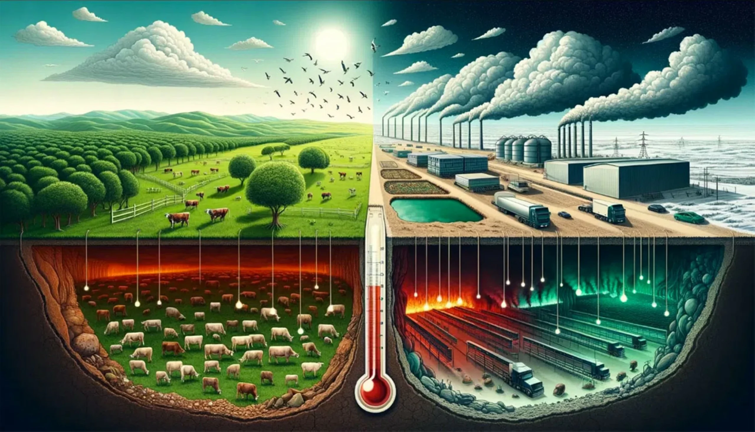 Climate-warming gas bubbling from global reservoirs