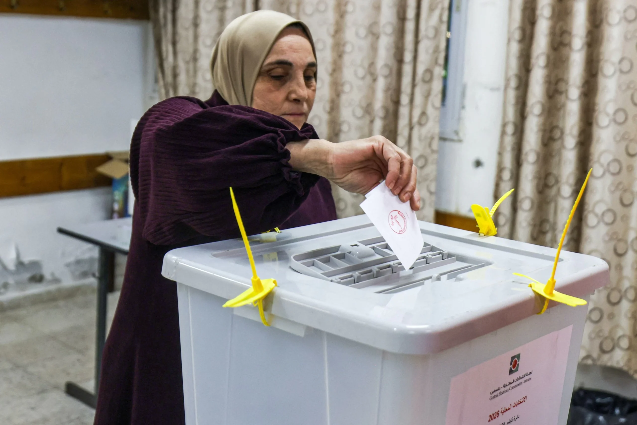 Palestinians vote in first elections since Gaza war