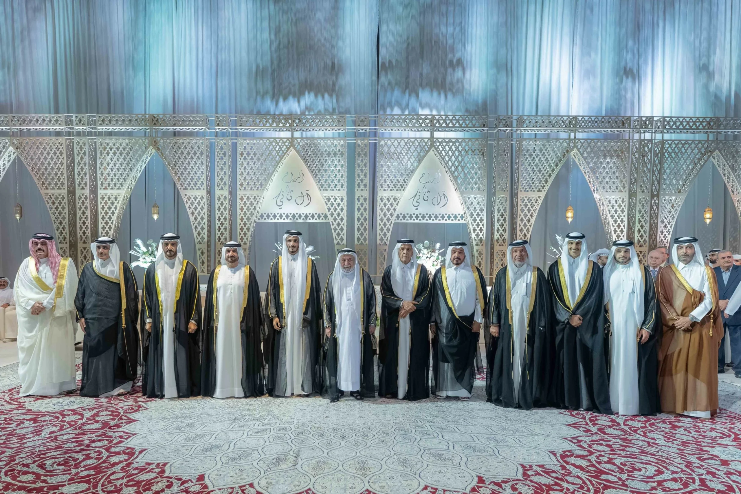 UAE Rulers attend wedding of Sheikh Ghanem Al Thani in Sharjah