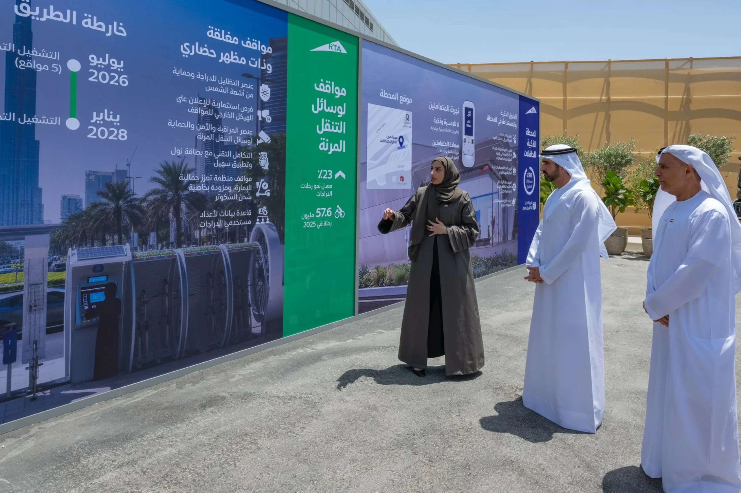 Sheikh Hamdan reviews RTA’s specialised initiatives, projects