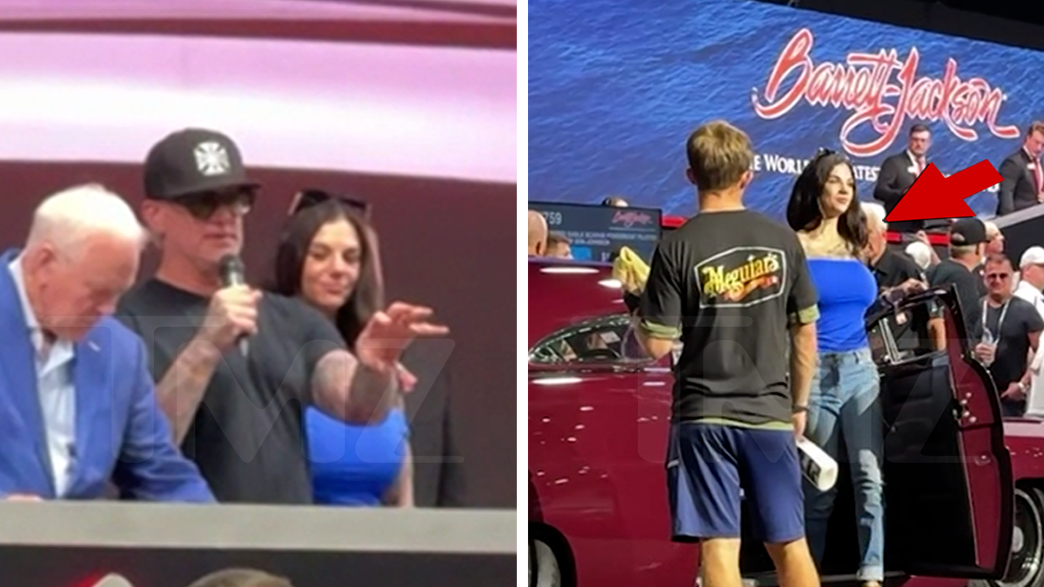 Jesse James Hangs With Wife Bonnie Rotten at Auto Show After Court Showdown, on Video
