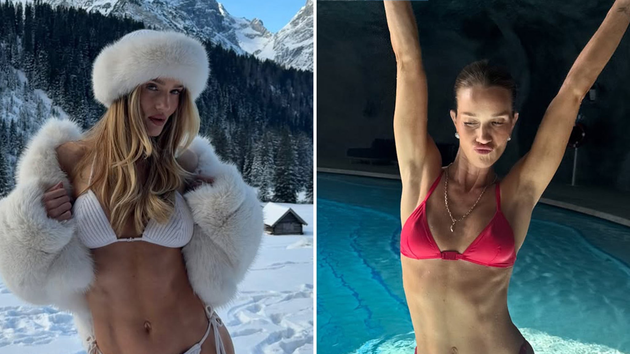 Rosie Huntington-Whiteley Sexy Shots to Celebrate Her 39th Birthday!