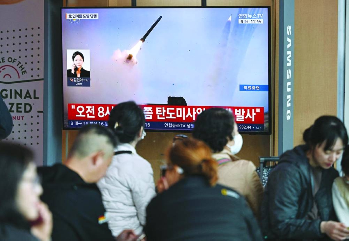 North Korea fires two rounds of ballistic missiles: Seoul military