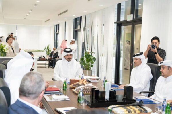 HE Sheikh Joaan reviews progress of Athletes’ Village Project of Doha 2030 Asian Games