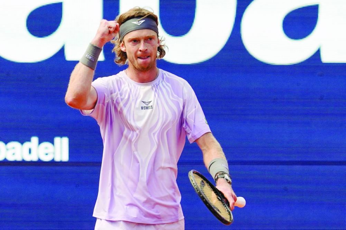 Rublev sets up Barcelona final showdown with Fils