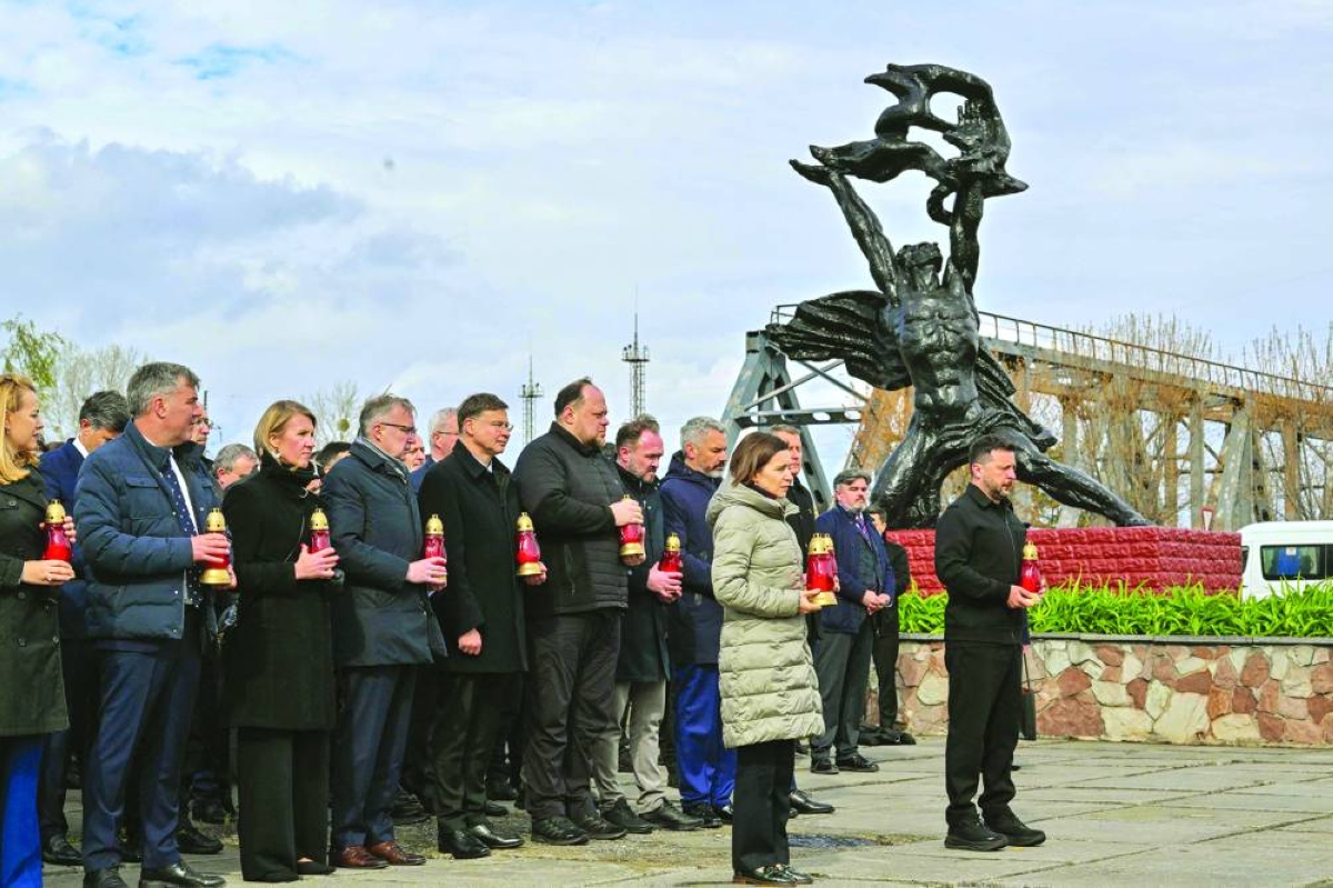 Zelensky accuses Russia of ‘nuclear terrorism’ on Chernobyl anniversary